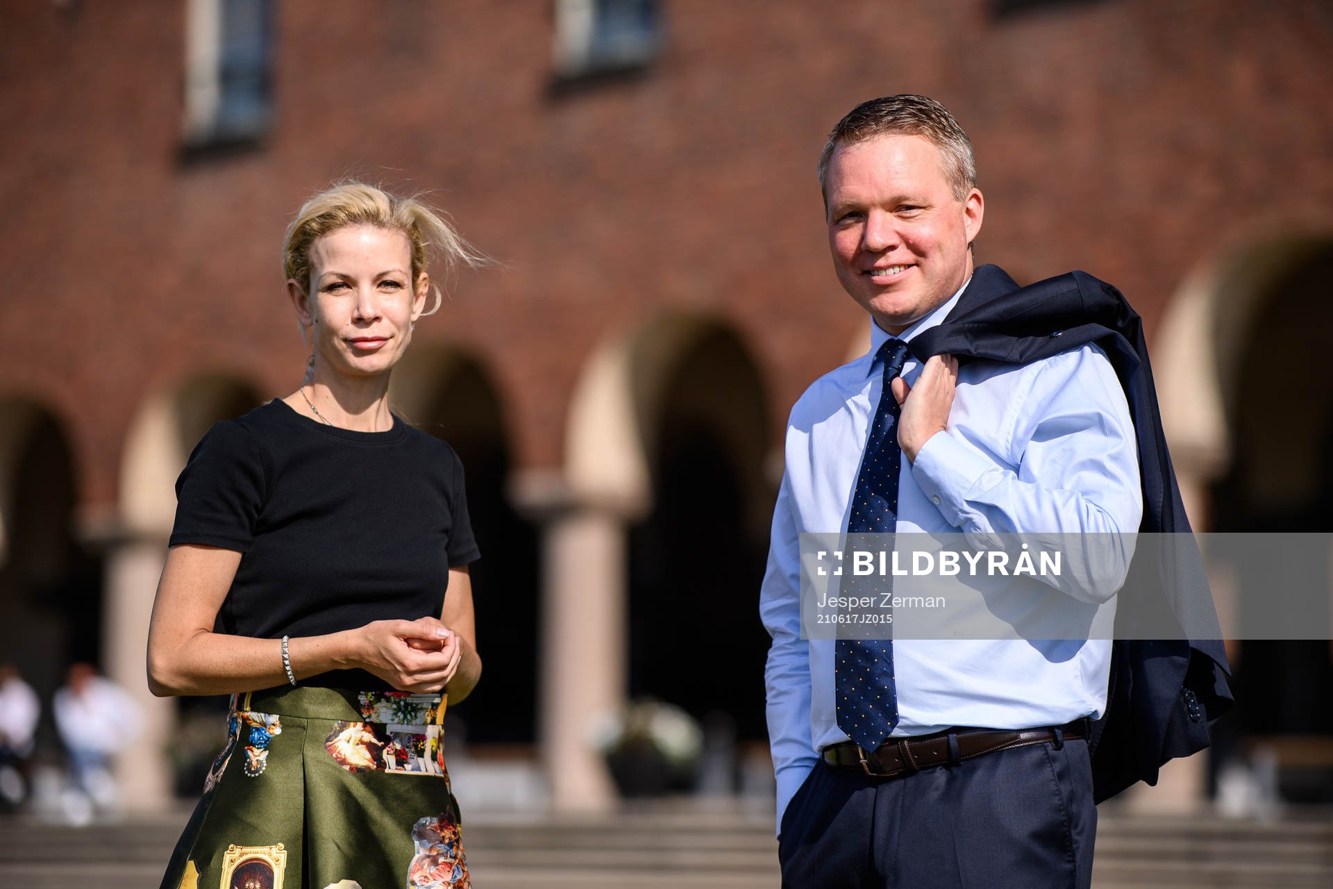 Finansborgarråd Anna König Jerlmyr och Svenska