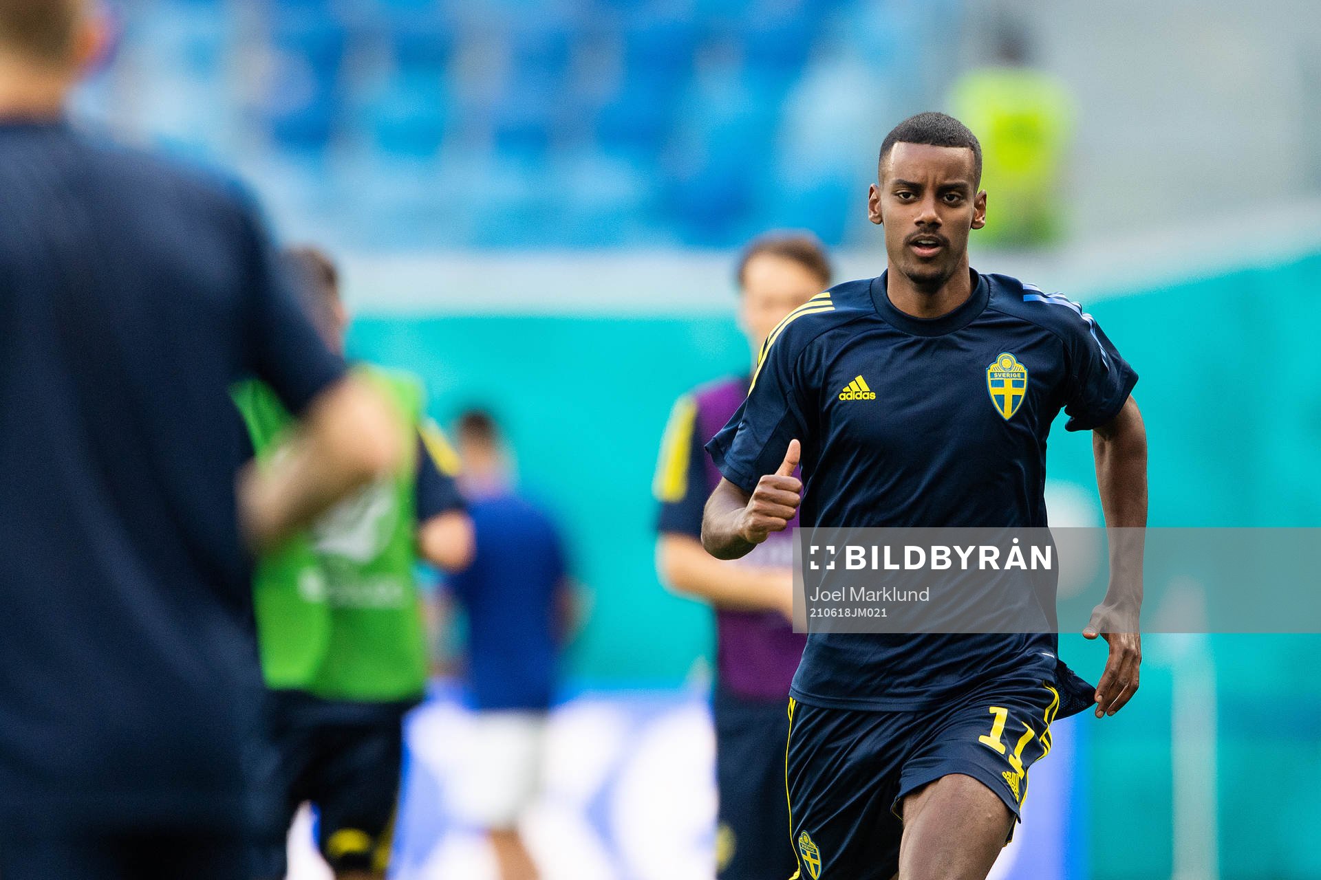 Alexander Isak of Sweden