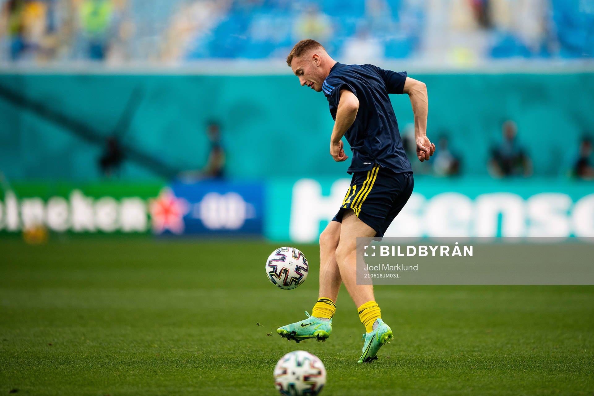 Dejan Kulusevski of Sweden