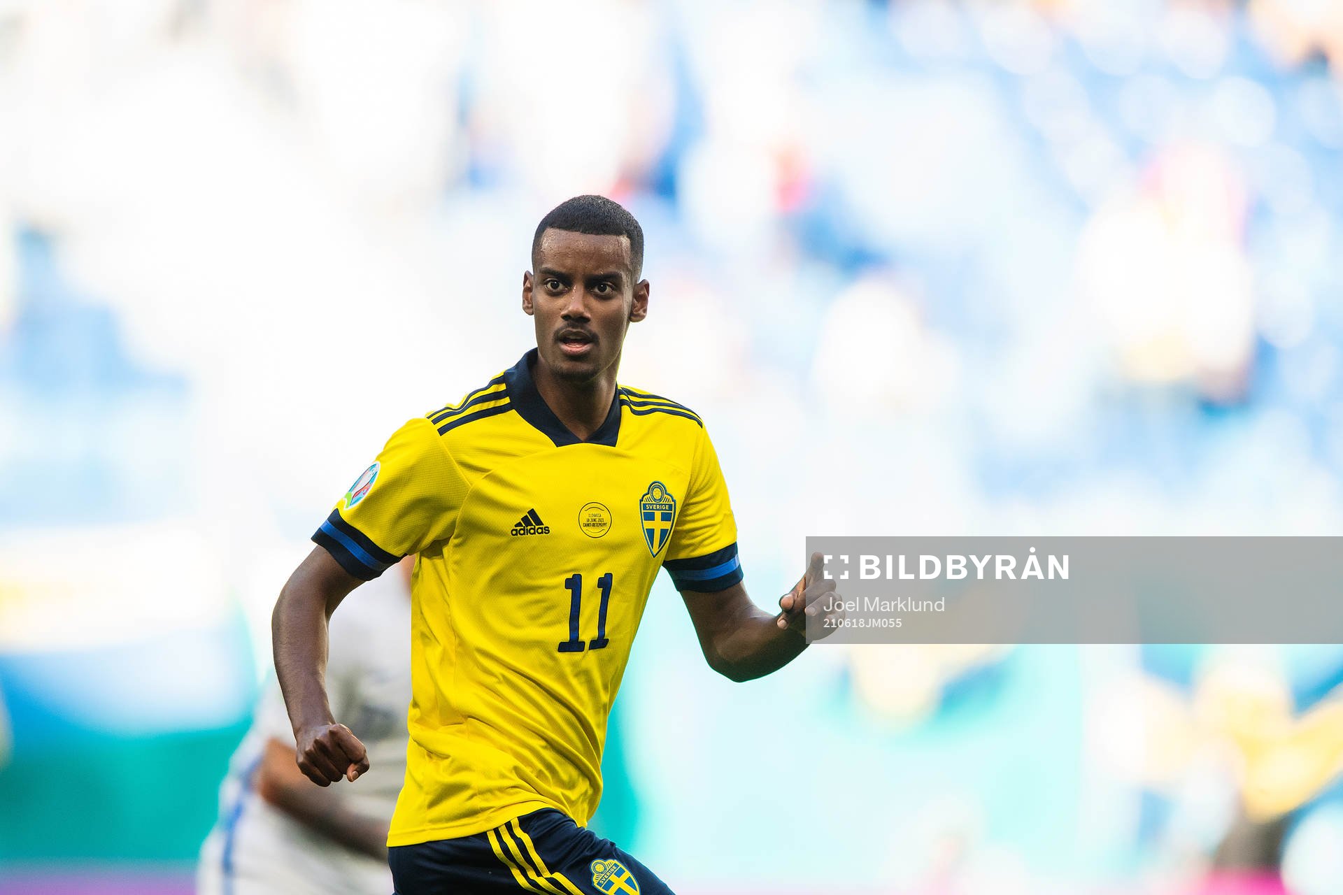 Alexander Isak of Sweden