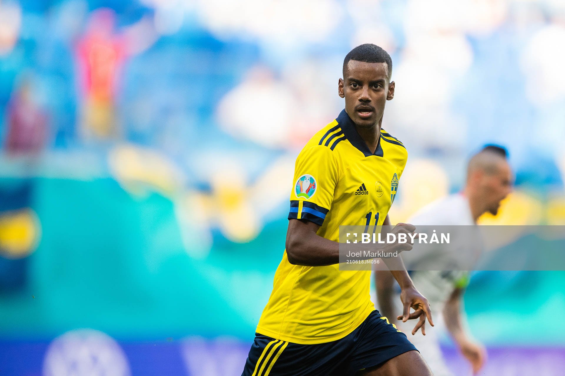 Alexander Isak of Sweden