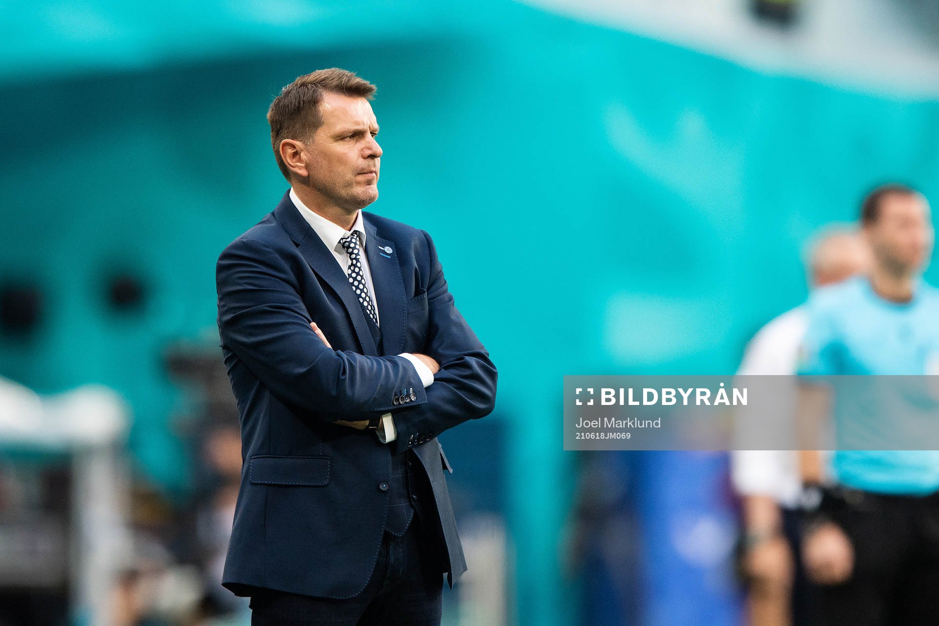 head coach Stefan Tarkovic of Slovakia