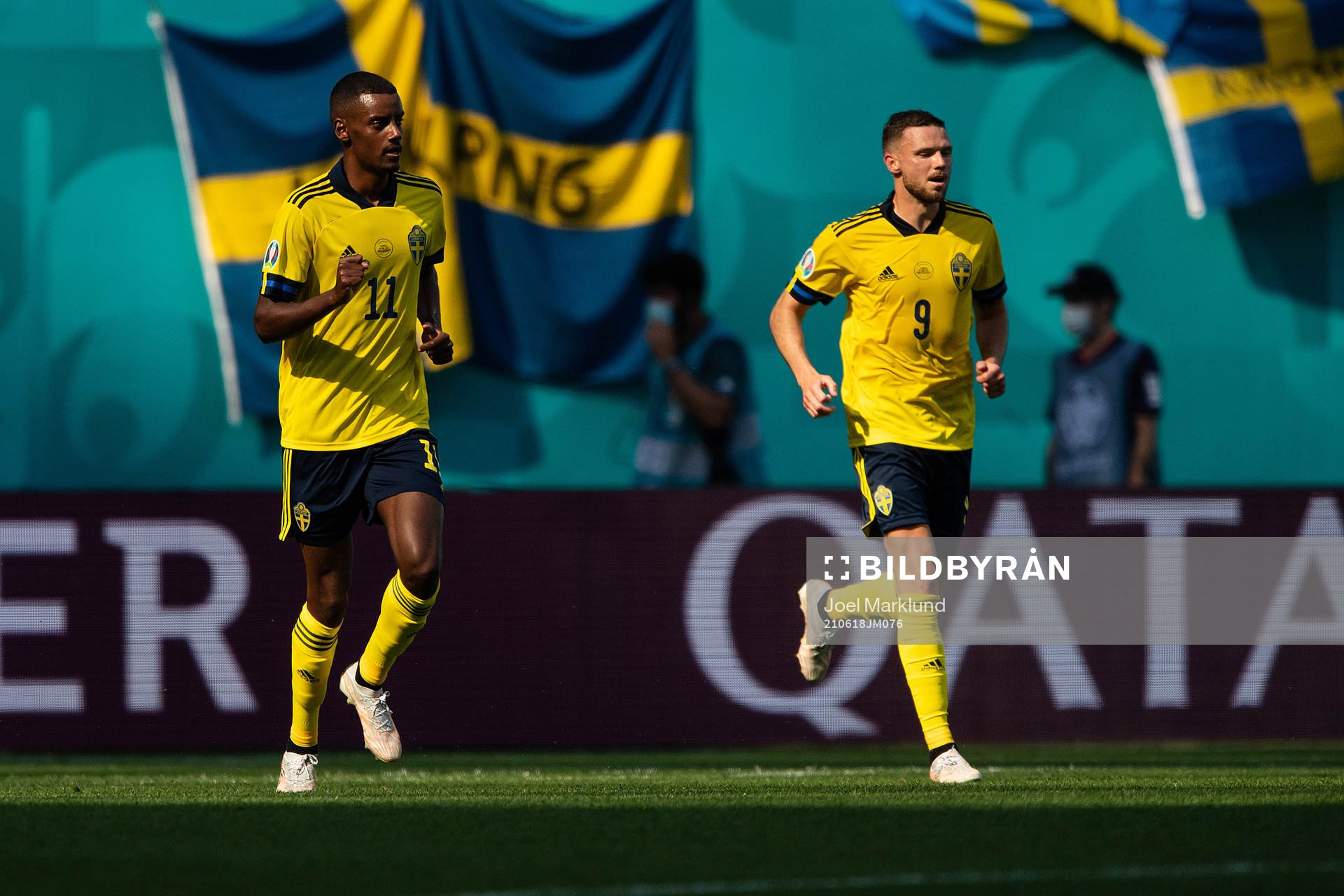 during the UEFA Euro 2020 Football Championship match