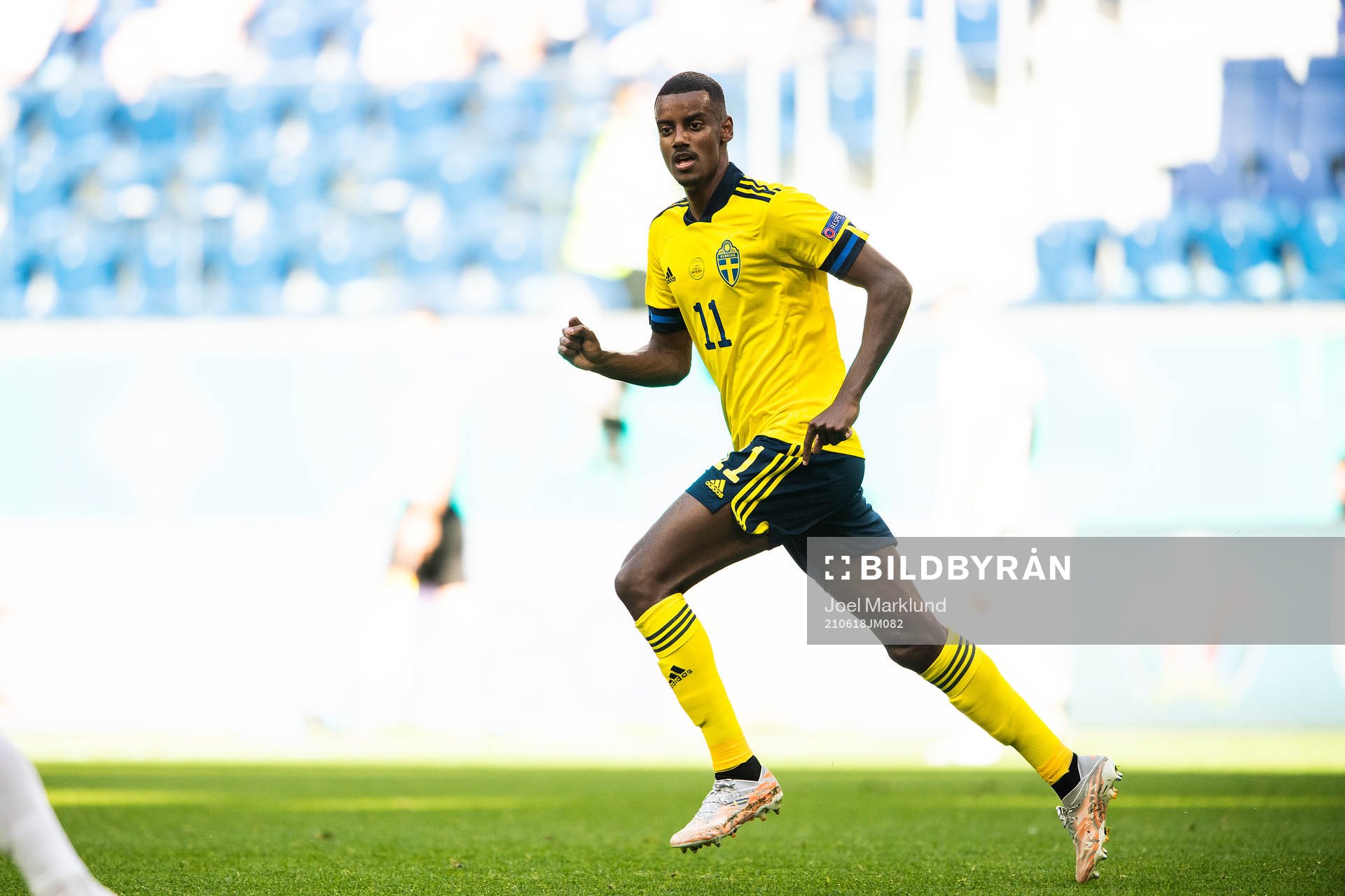 Alexander Isak of Sweden