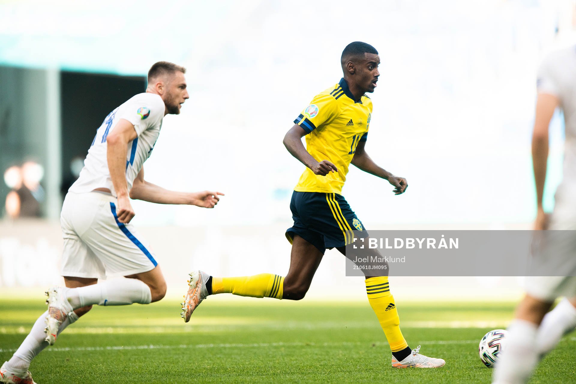 Alexander Isak of Sweden