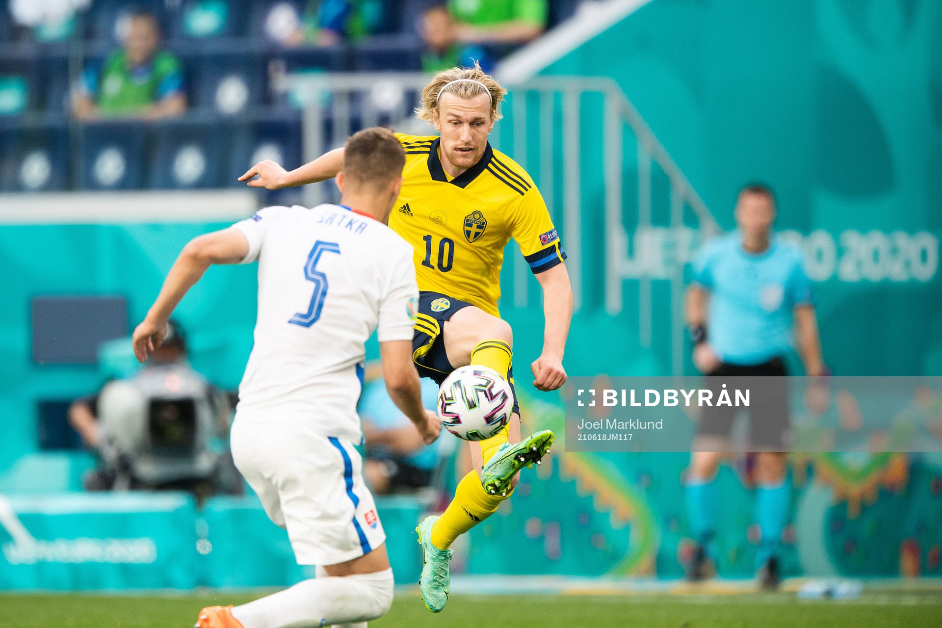 Emil Forsberg of Sweden