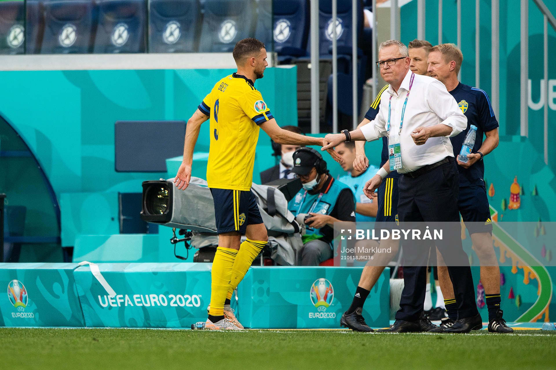 Marcus Berg of Sweden