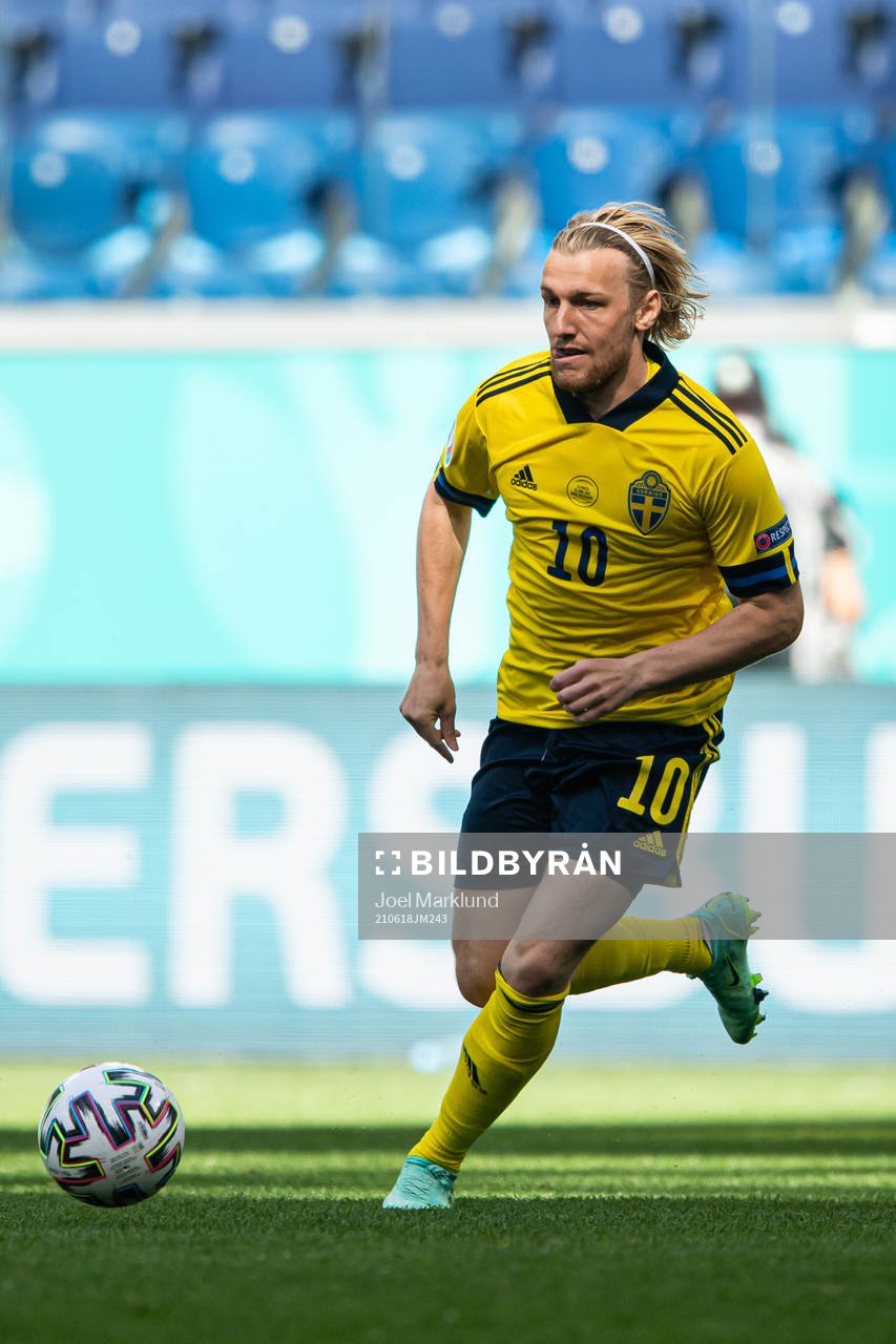 Emil Forsberg of Sweden