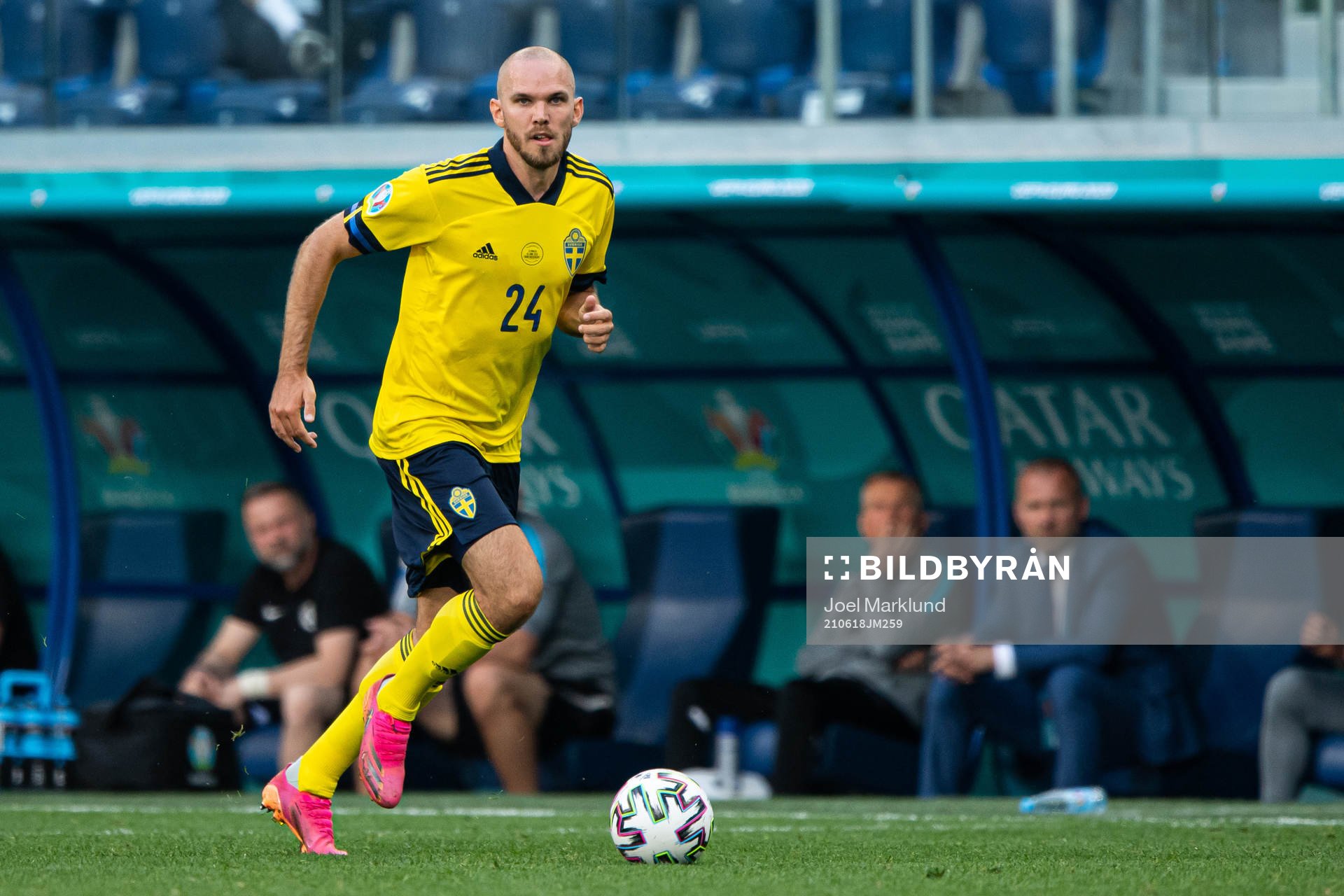 Marcus Danielson of Sweden