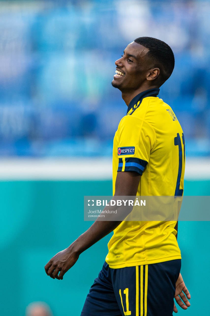 Alexander Isak of Sweden