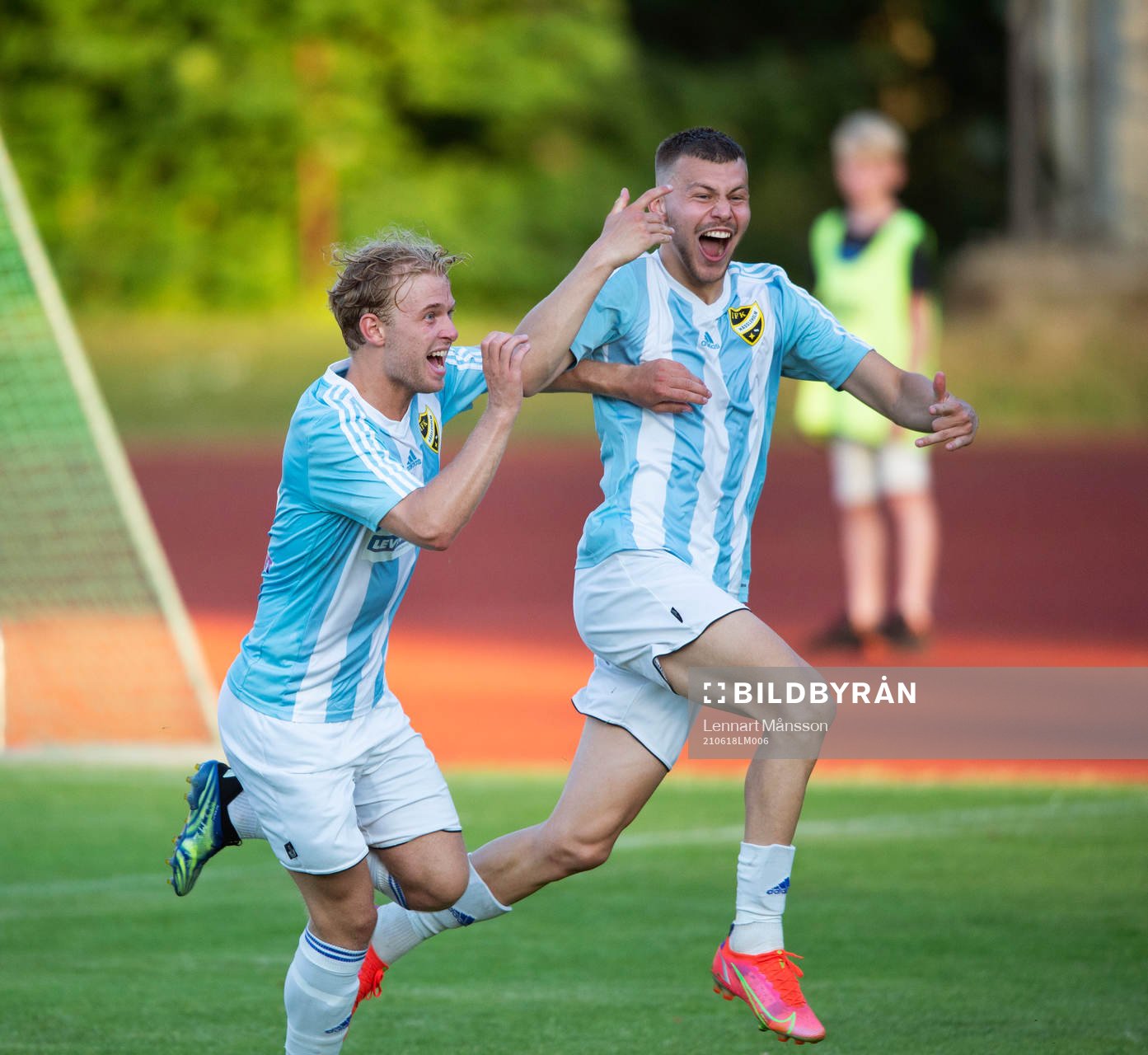 IFK Hässleholm Ivan Danielsson Andanovski har gjort 2–1
