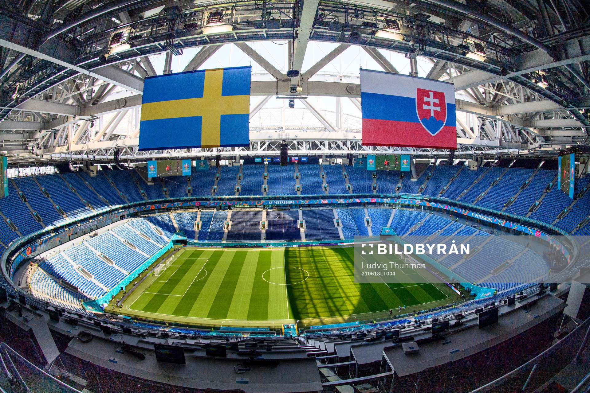 General view of Saint Petersburg Stadium