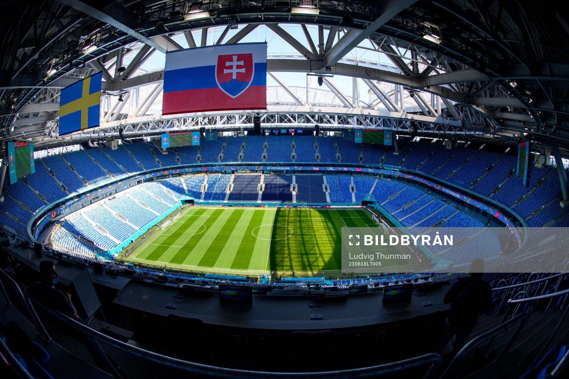 General view of Saint Petersburg Stadium