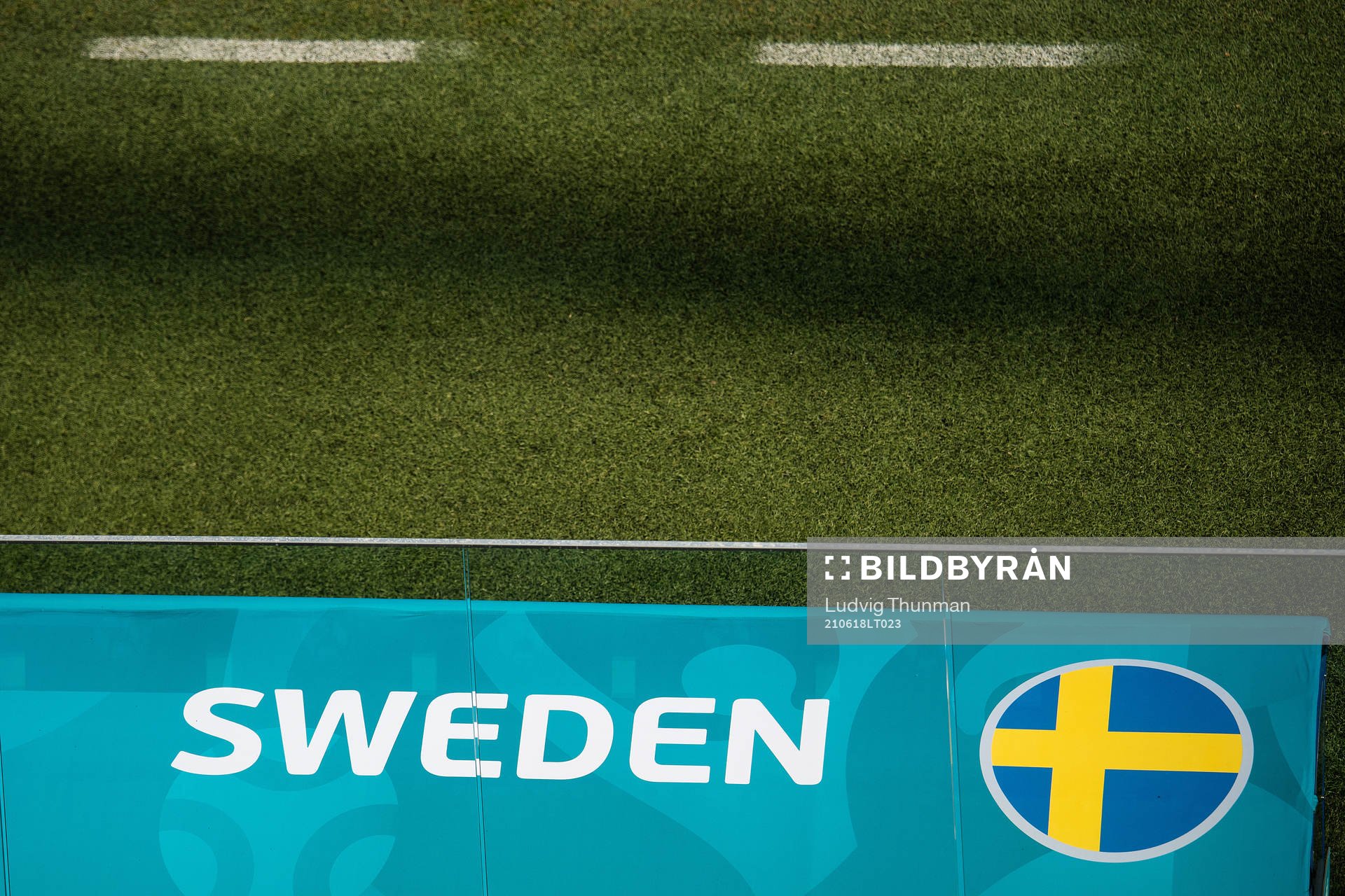 A Swedish flag