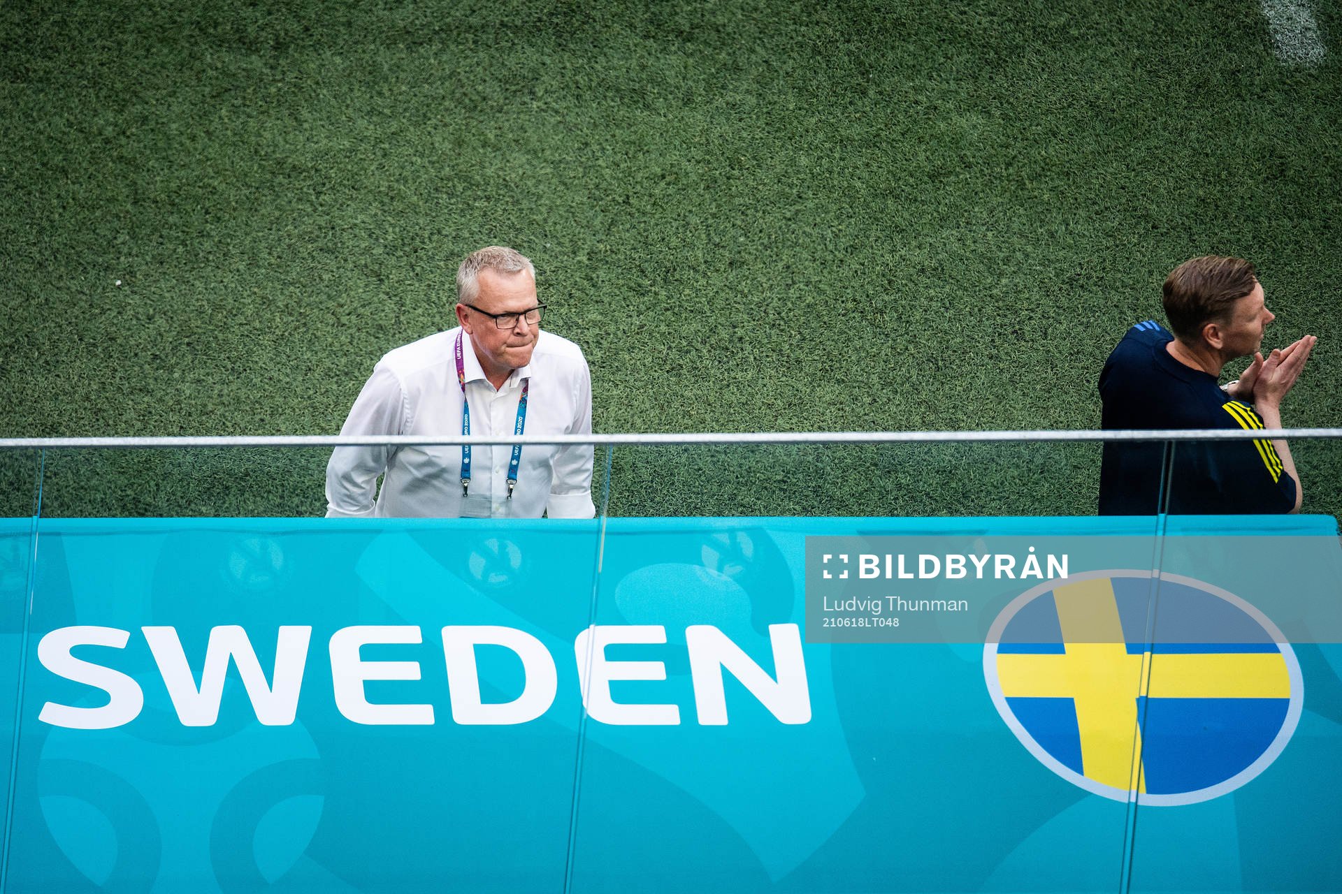 head coach Janne Andersson of Sweden
