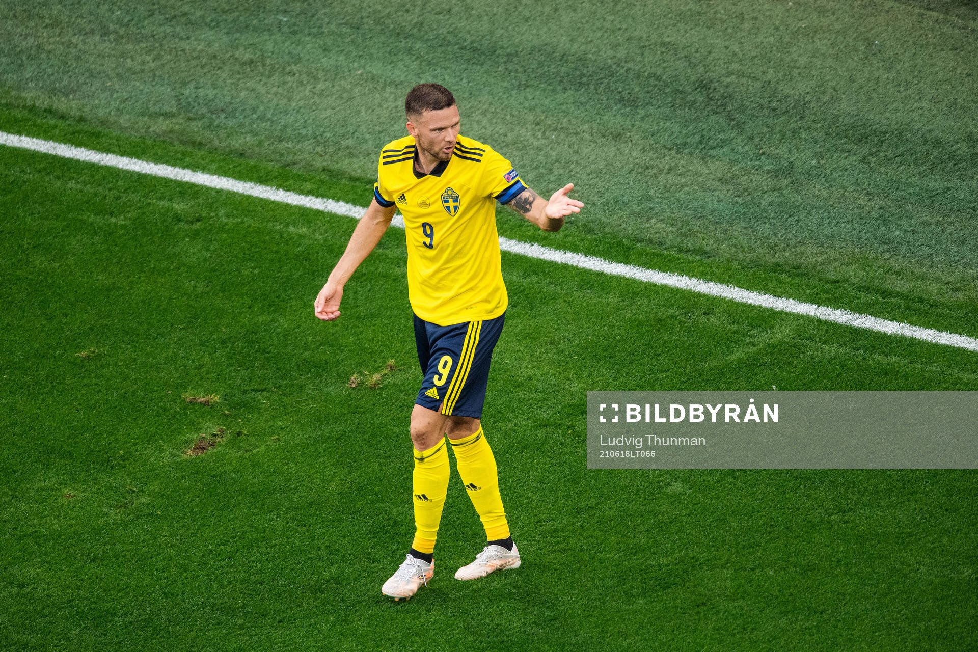 Marcus Berg of Sweden