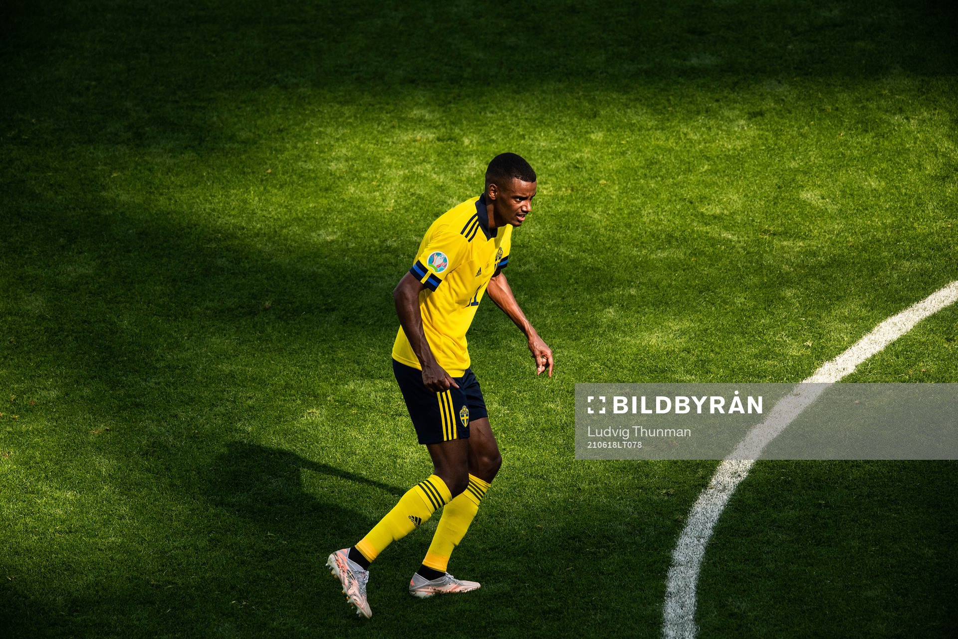 Alexander Isak of Sweden