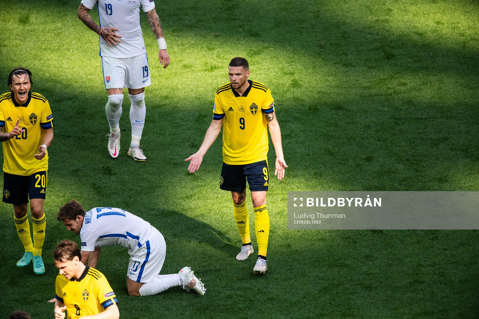 Marcus Berg of Sweden