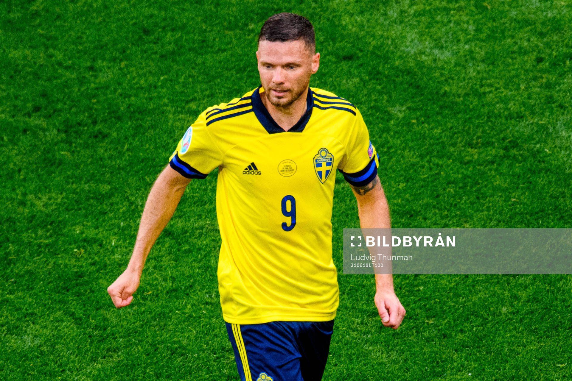 Marcus Berg of Sweden