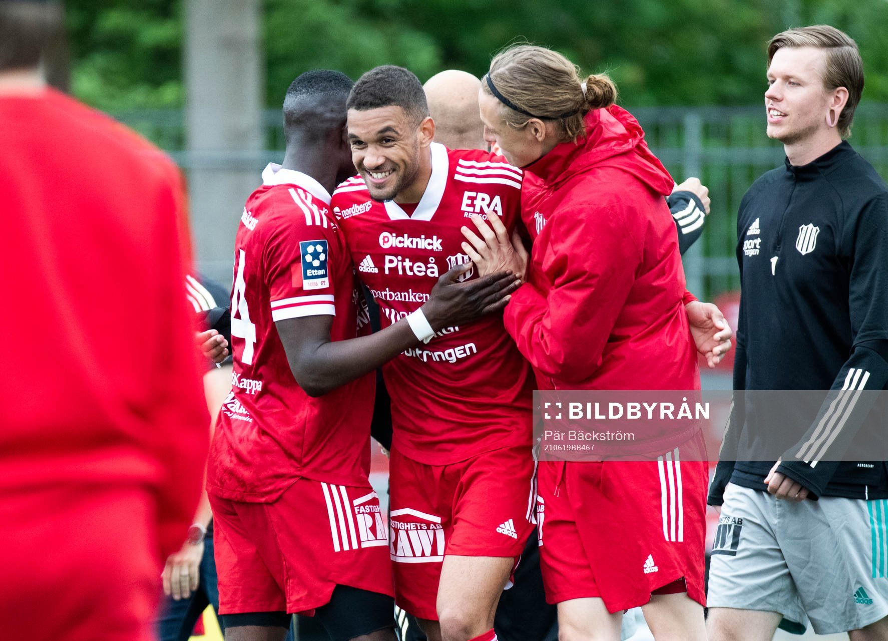 Piteås Bernardo Morgado jublar