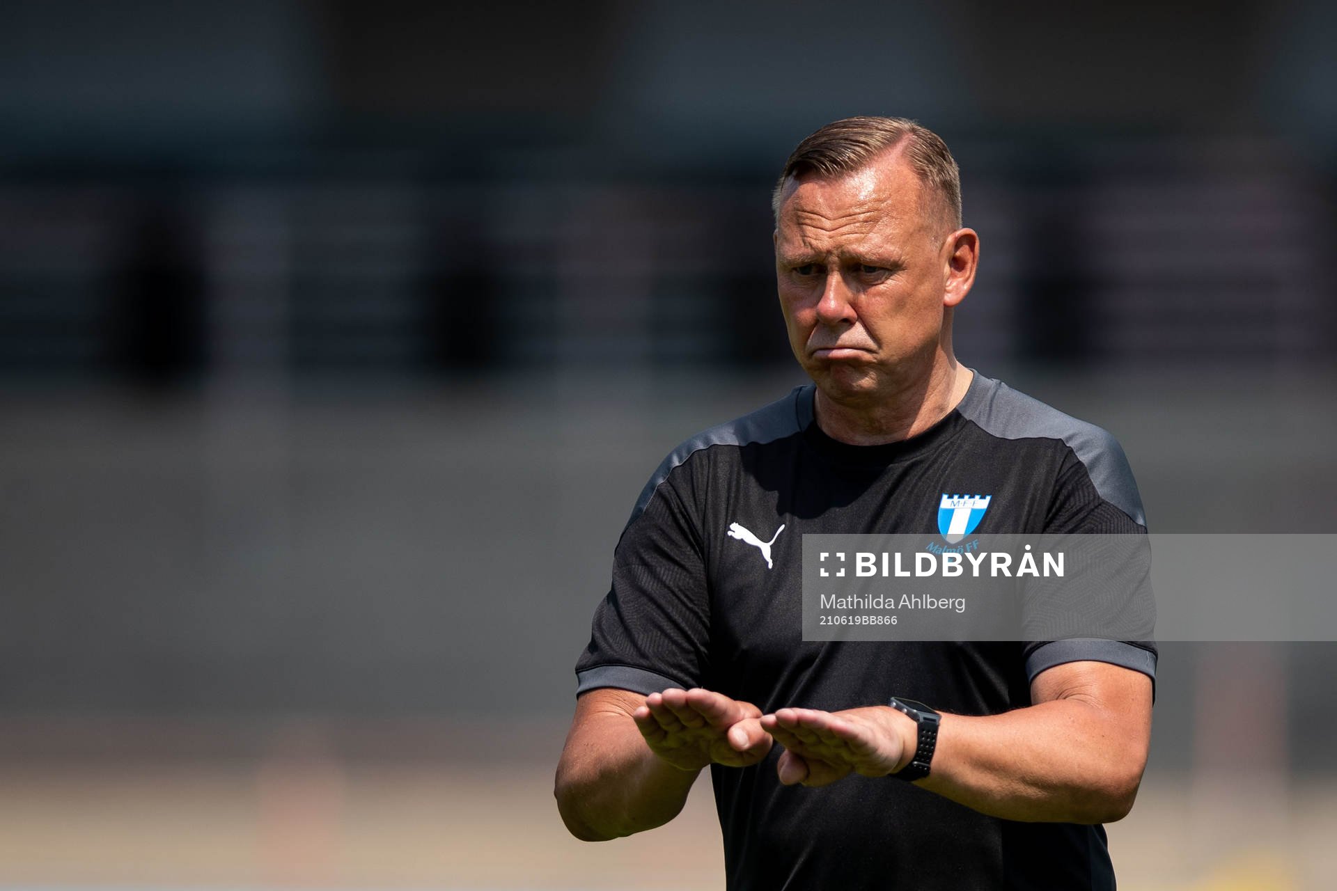 Malmö FFs assisterande tränare Anders Nilsson