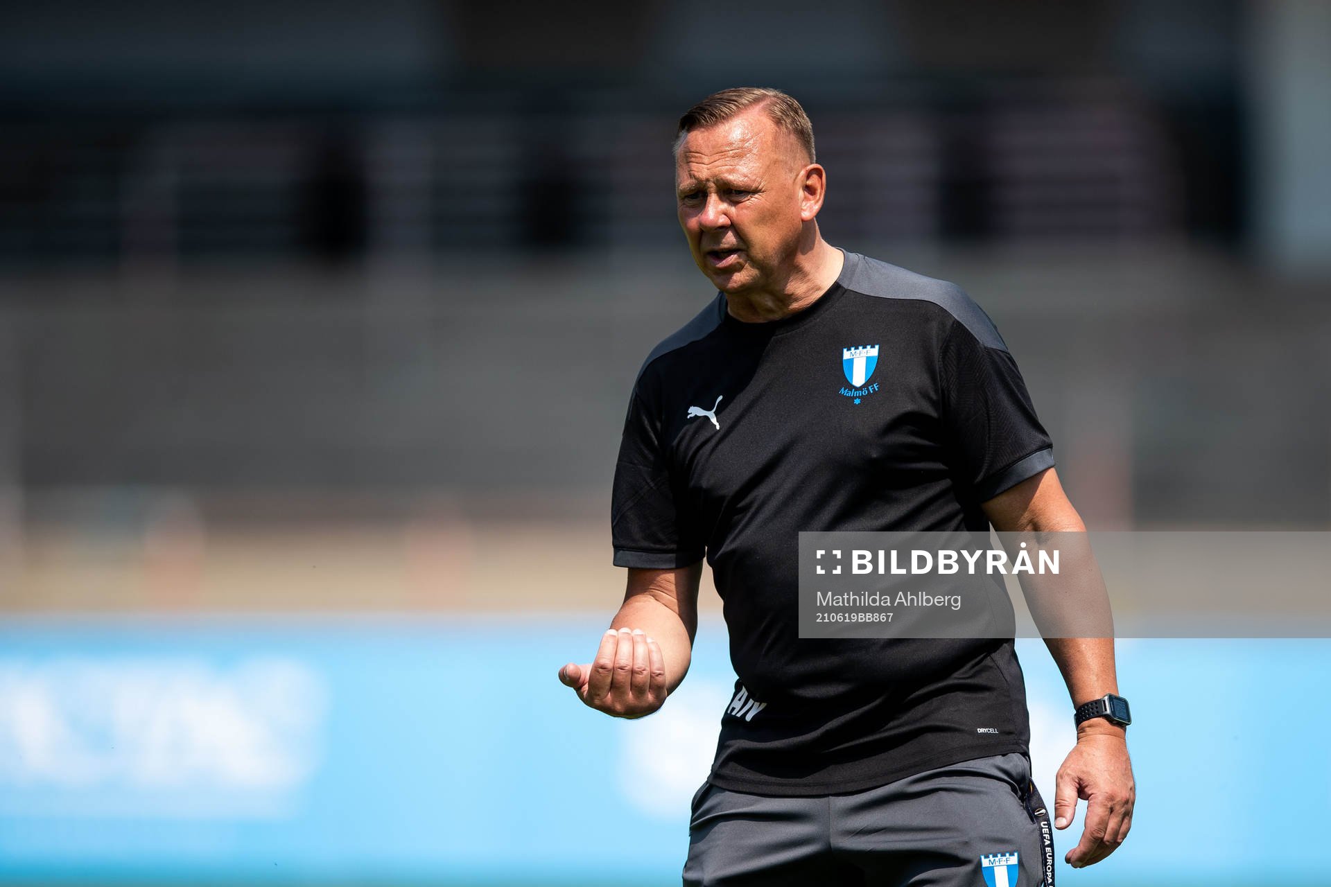 Malmö FFs assisterande tränare Anders Nilsson