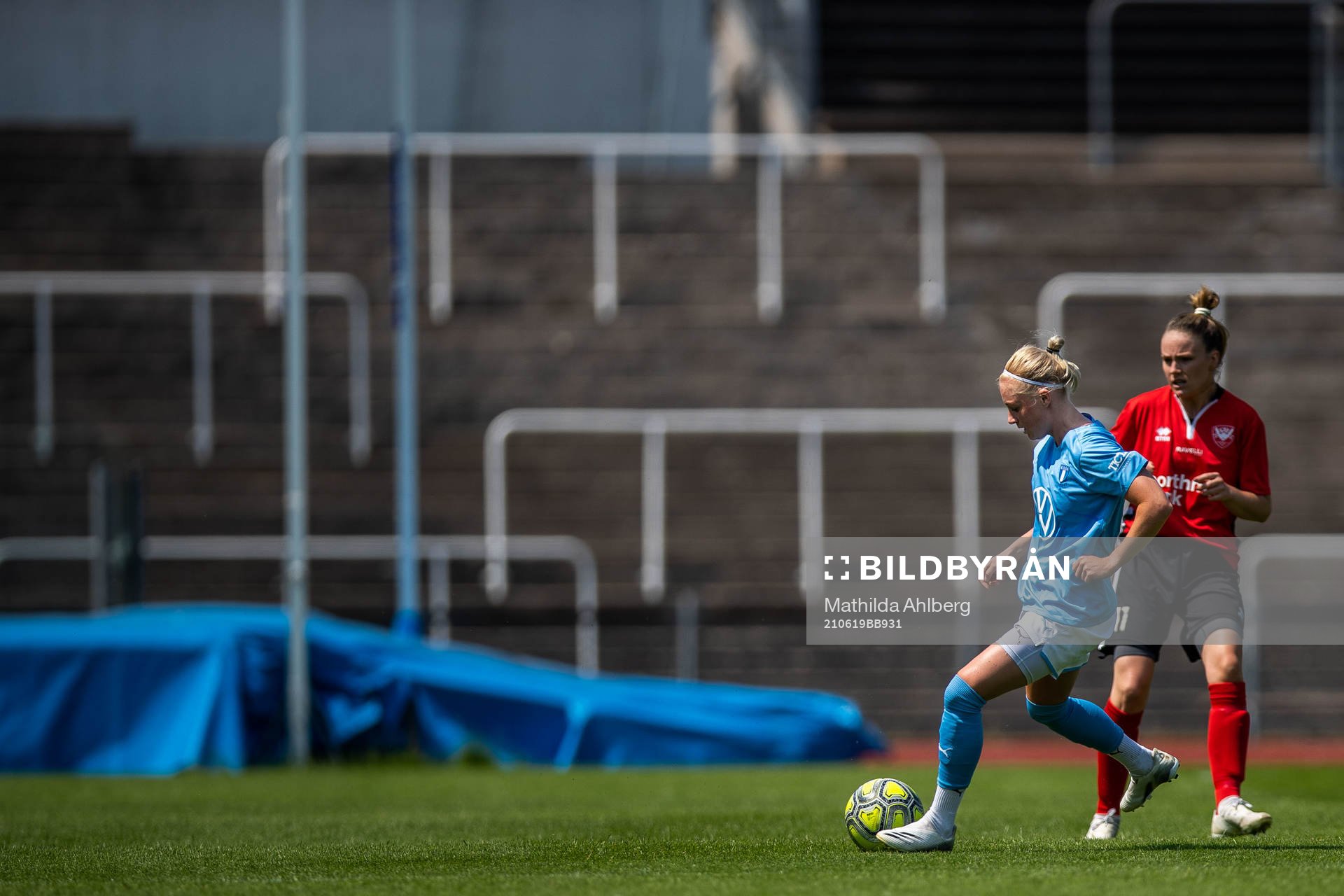 Malmö FFs Melina Skarström och Lindeborgs Agnes