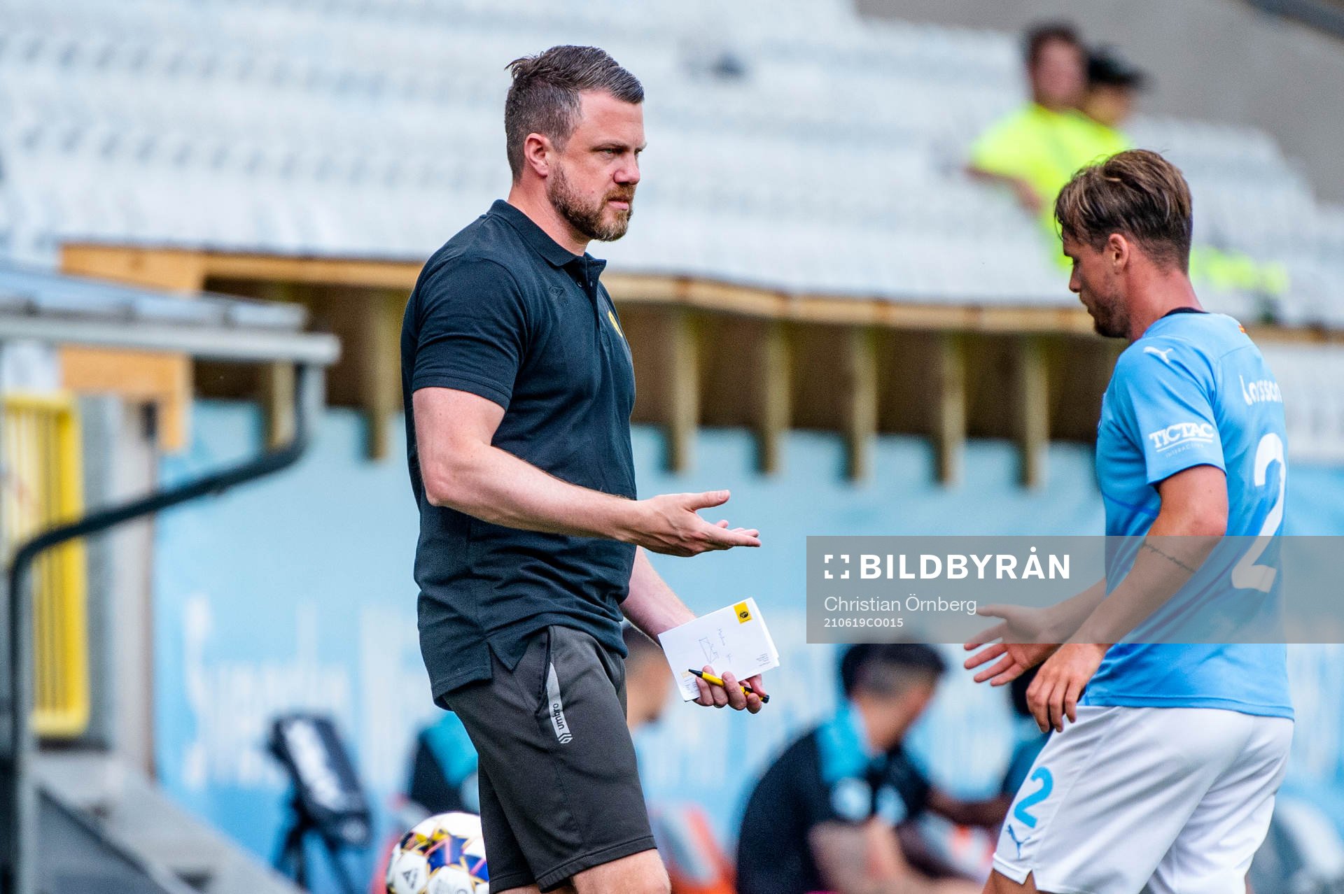 Elfsborgs manager Jimmy Thelin