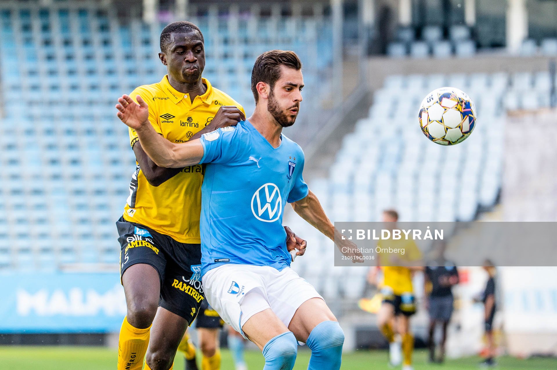 Elfsborgs Maudo Lamine Jarjué mot Malmö FFs Adi Nalic