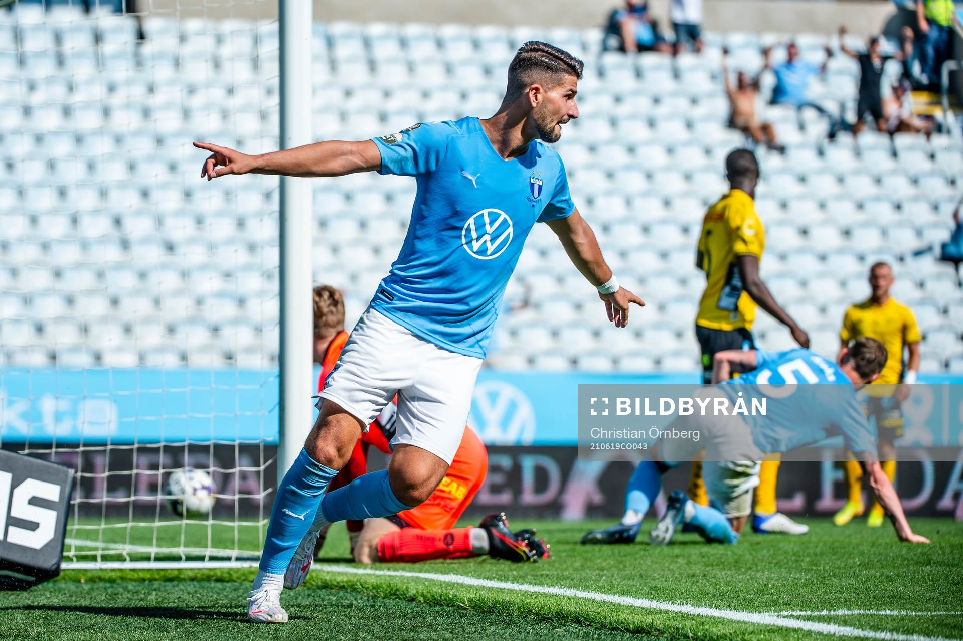 Malmö FFs Antonio Colak jublar