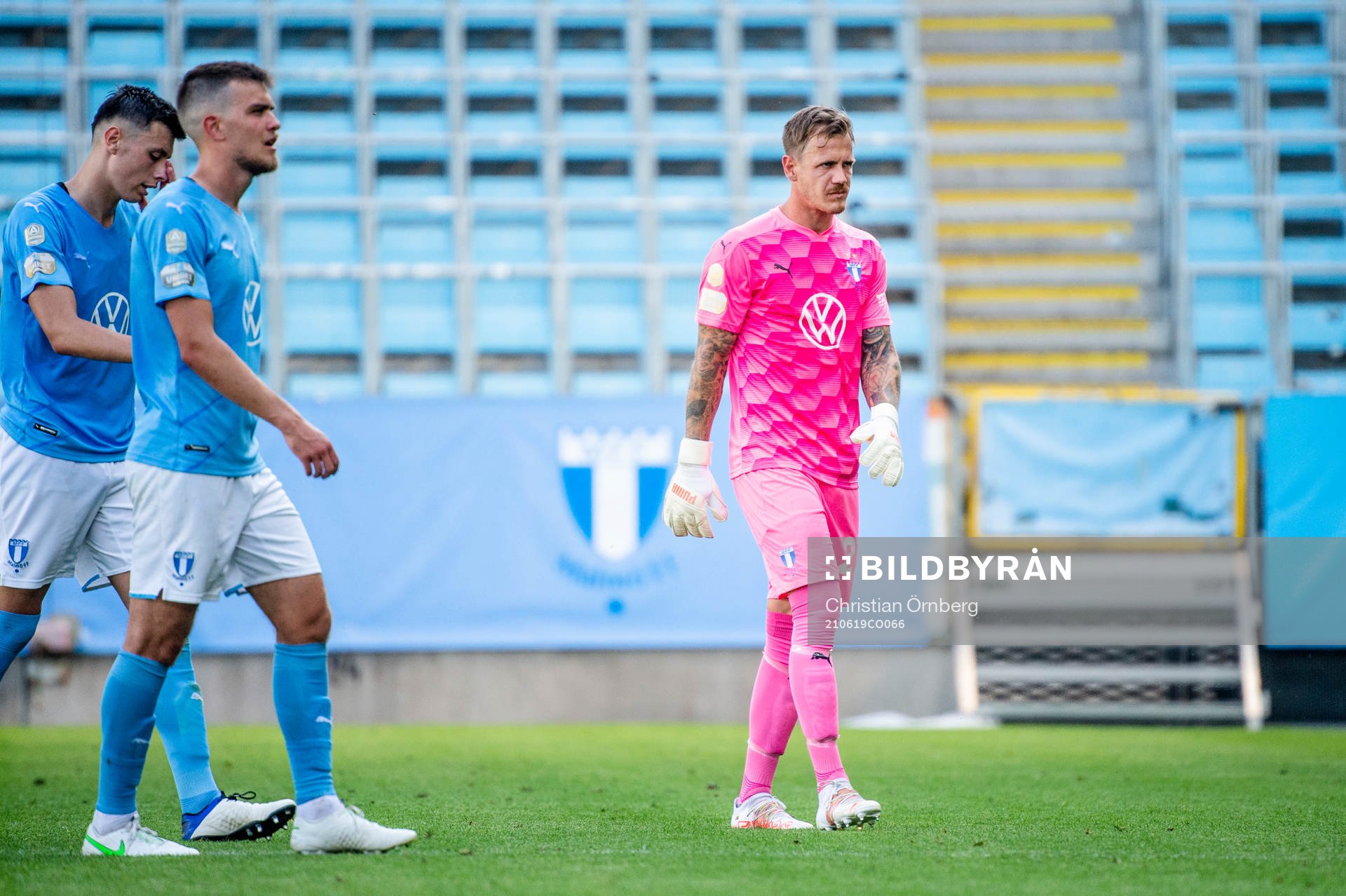 Malmö FFs målvakt Johan Dahlin