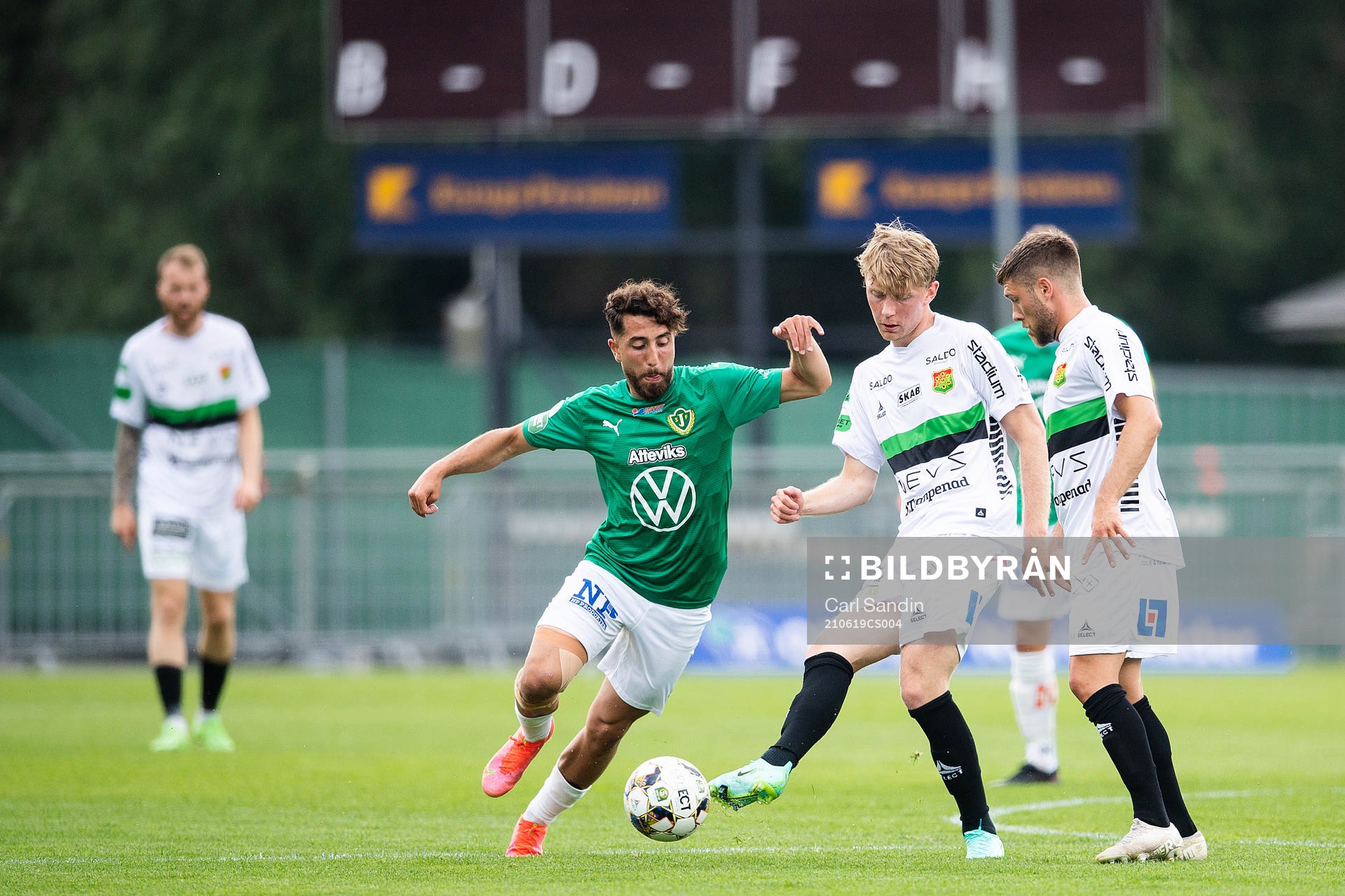 Jönköpings Moustafa Zeidan och GAIS Adam Egnell
