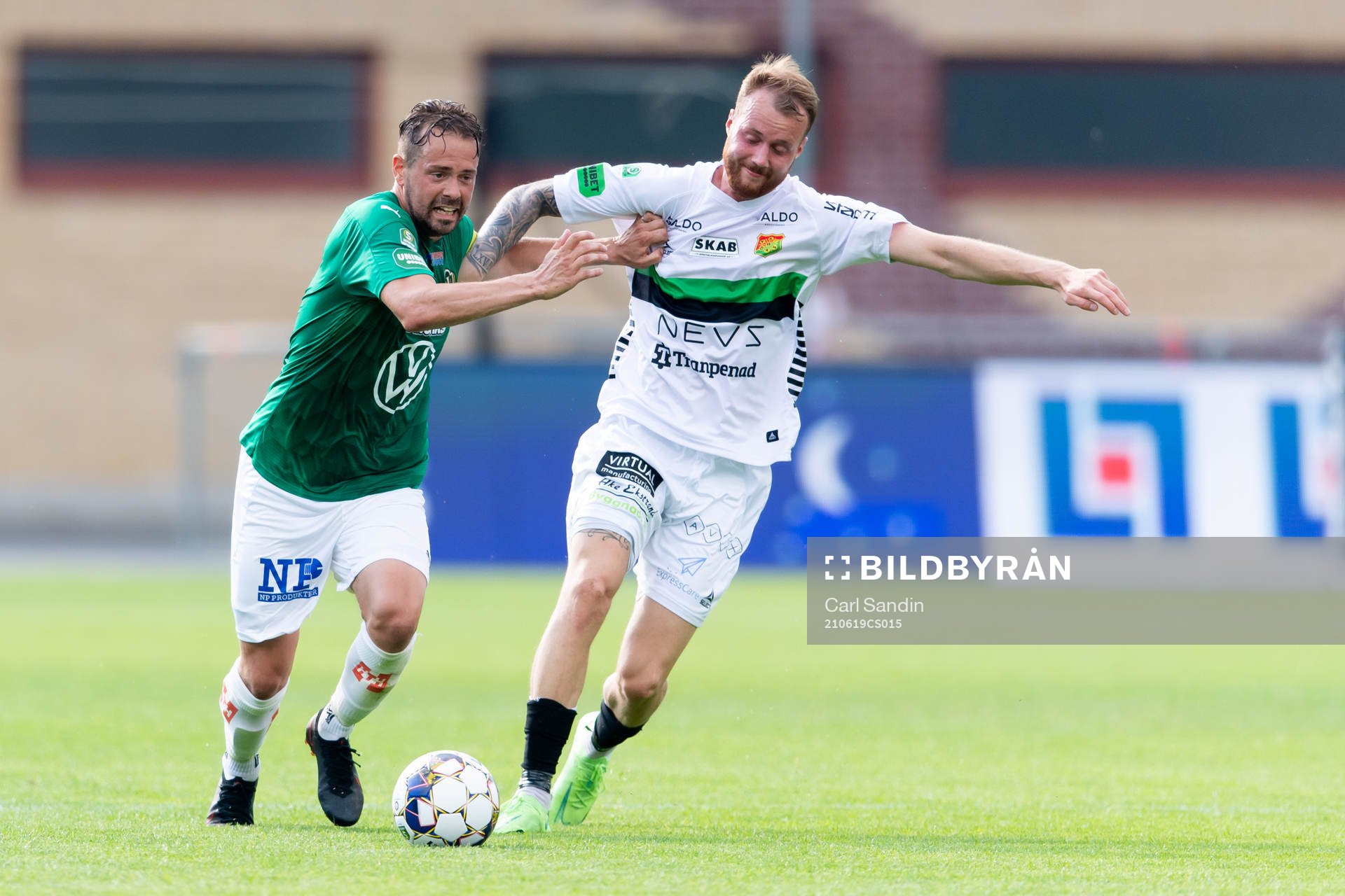 Jönköpings Fredric Fendrich och GAIS Daniel Sterner