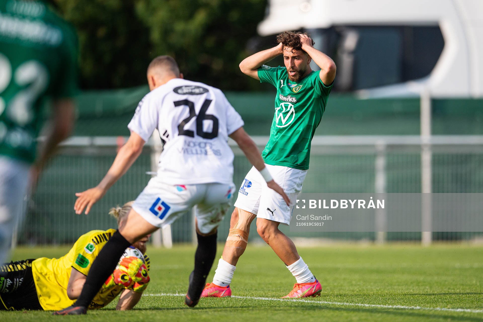 Jönköpings Moustafa Zeidan deppar