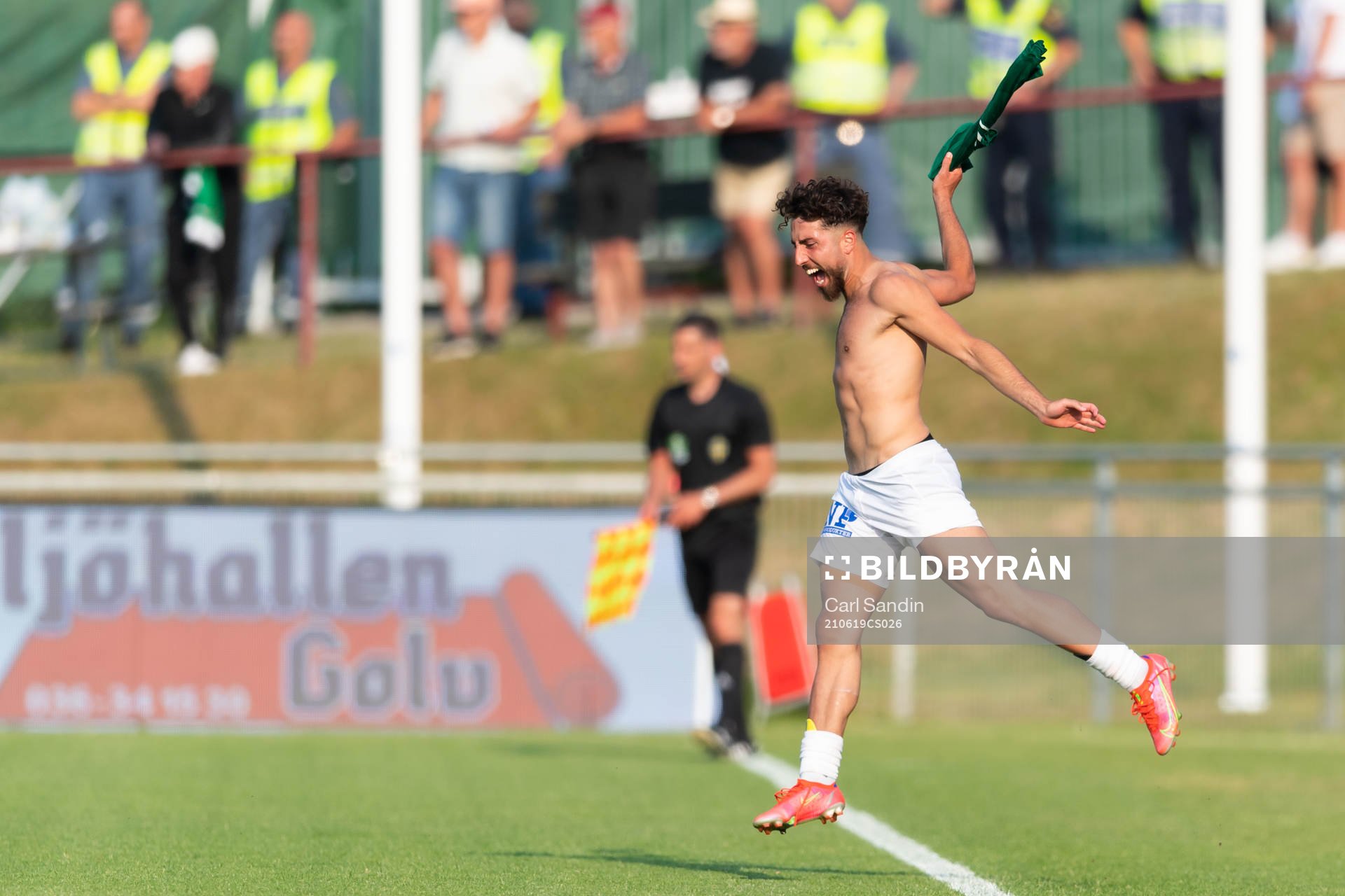 Jönköpings Moustafa Zeidan jublar