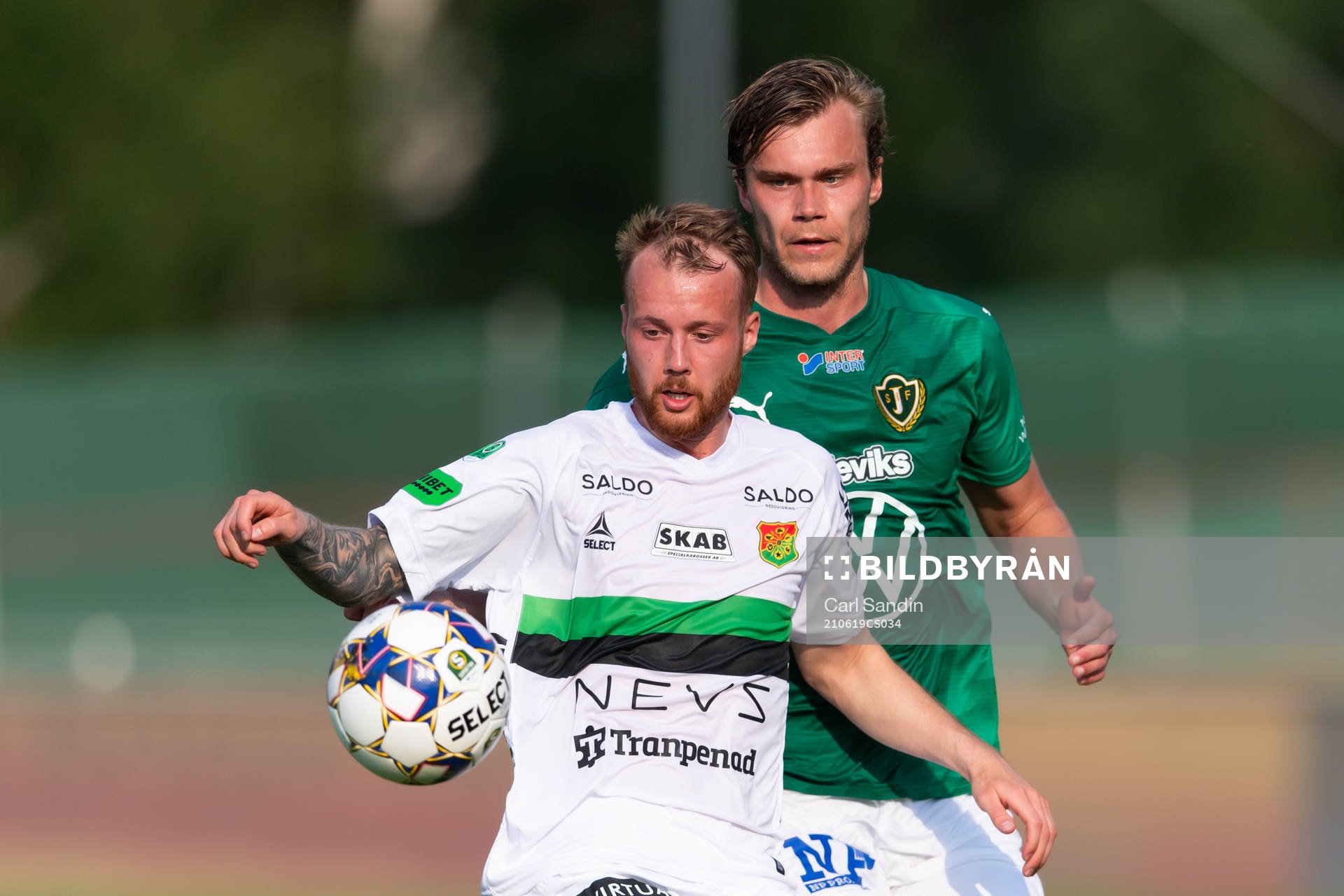 GAIS Daniel Sterner och Jönköpings Marcus Degerlund