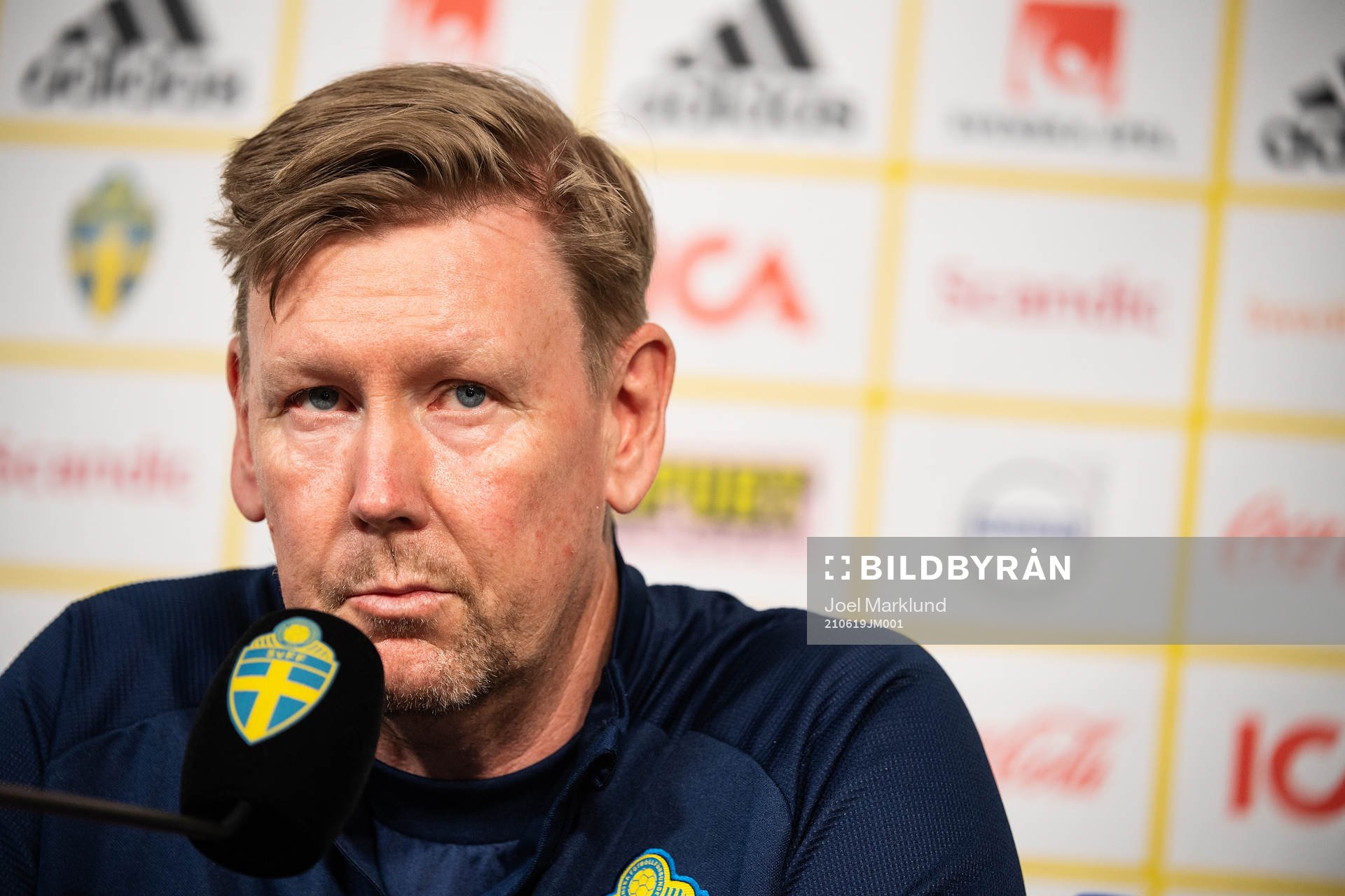 assistant coach Peter Wettergren of the Swedish national