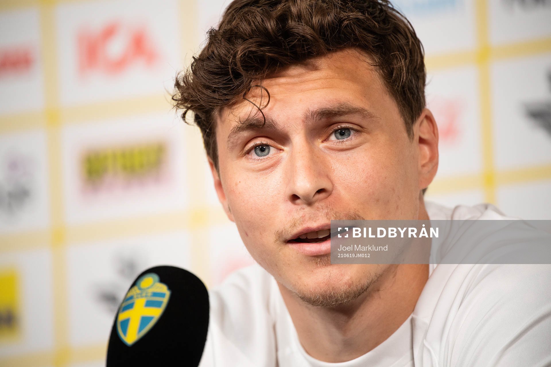 Victor Nilsson Lindelöf of the Swedish national football