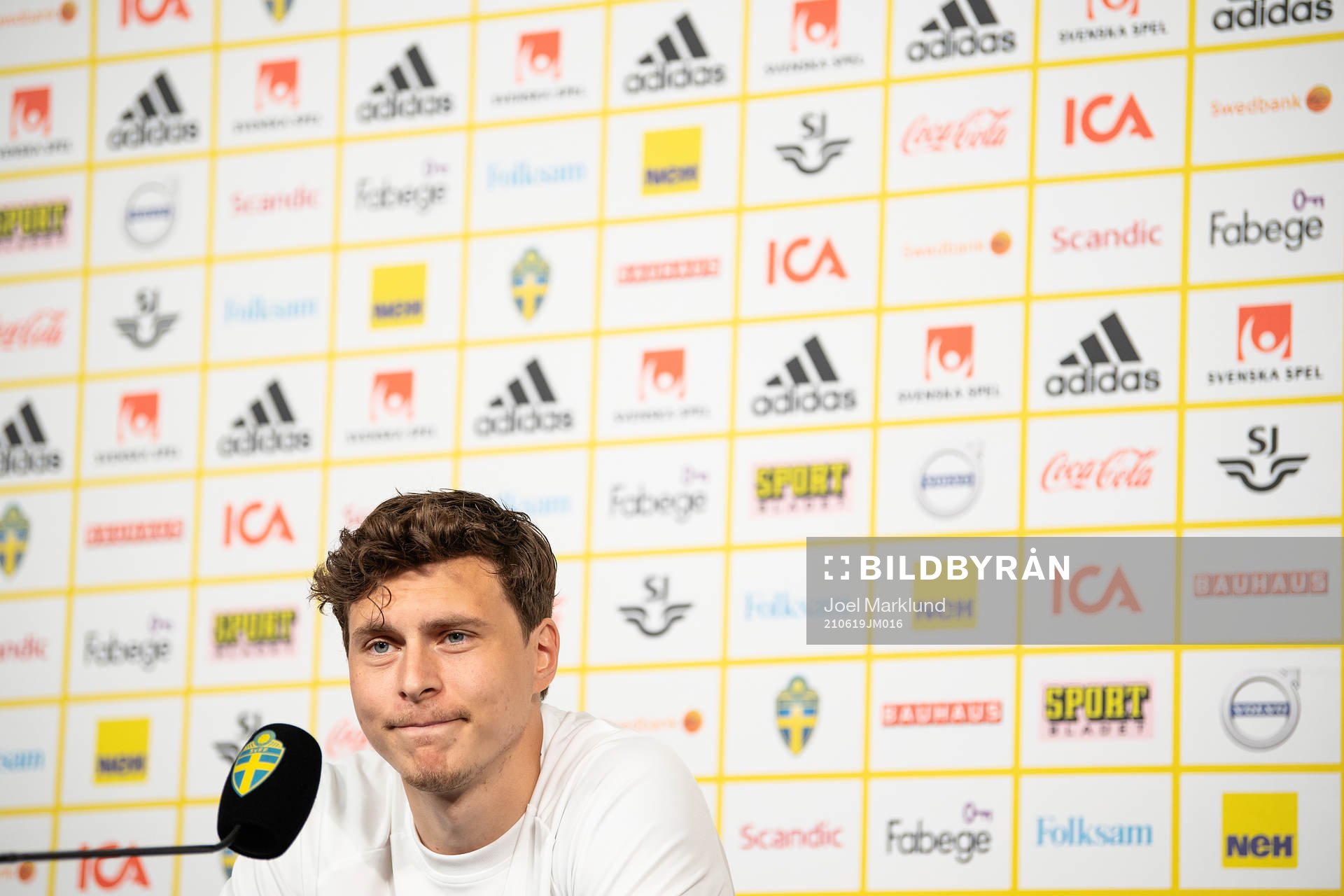 Victor Nilsson Lindelöf of the Swedish national football