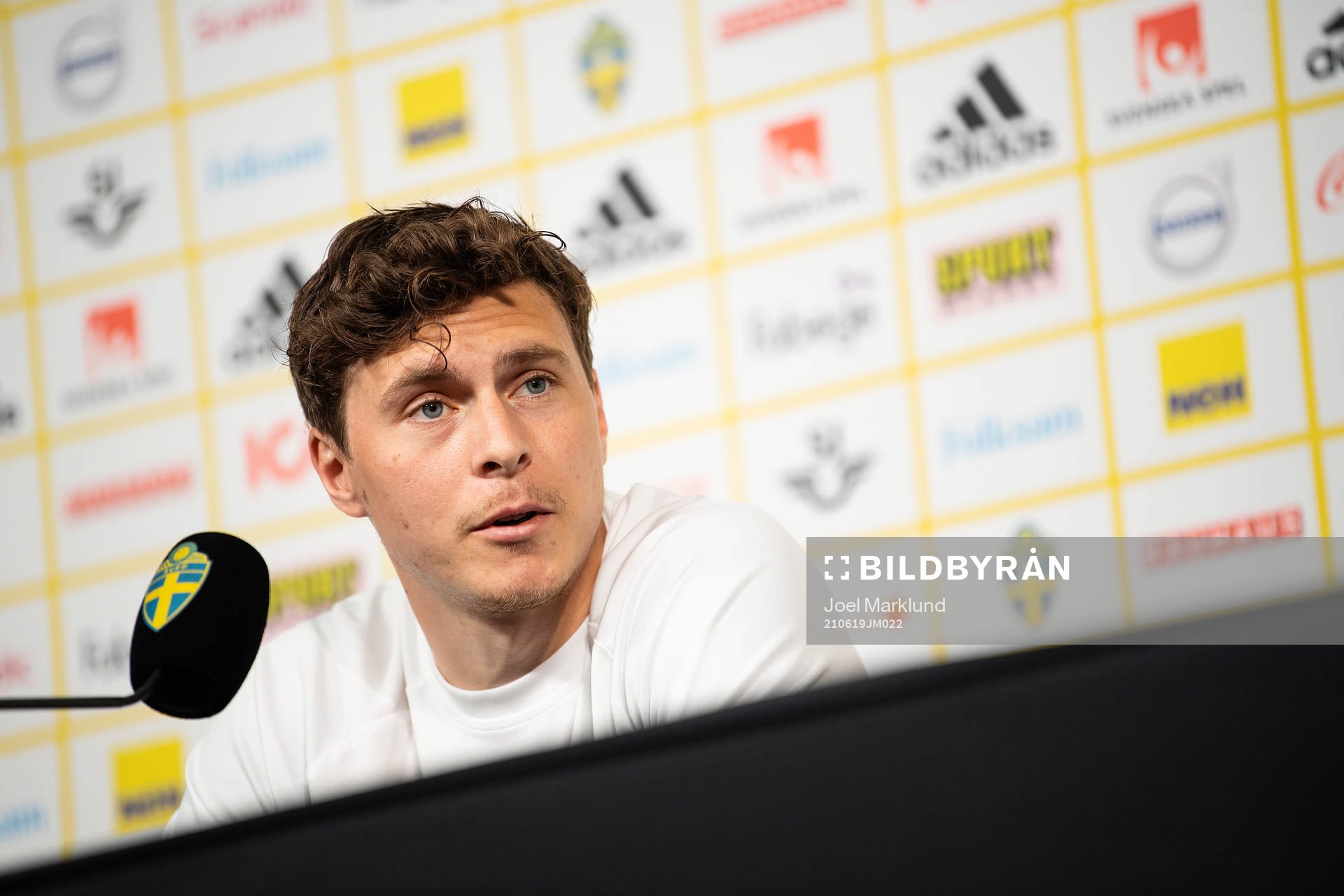 Victor Nilsson Lindelöf of the Swedish national football