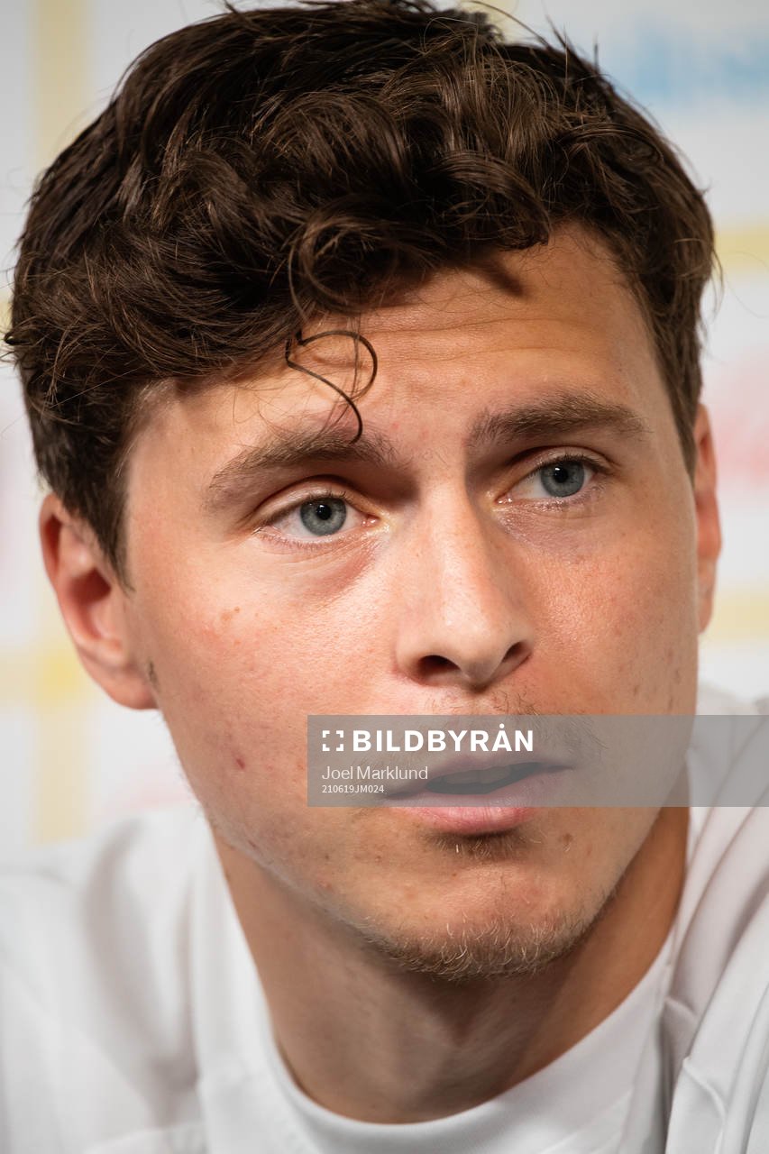 Victor Nilsson Lindelöf of the Swedish national football
