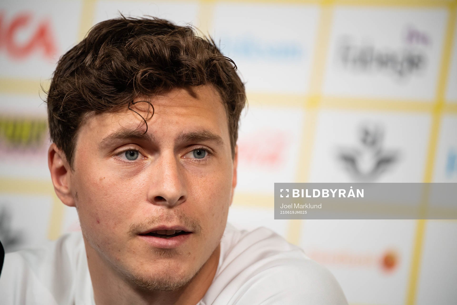 Victor Nilsson Lindelöf of the Swedish national football