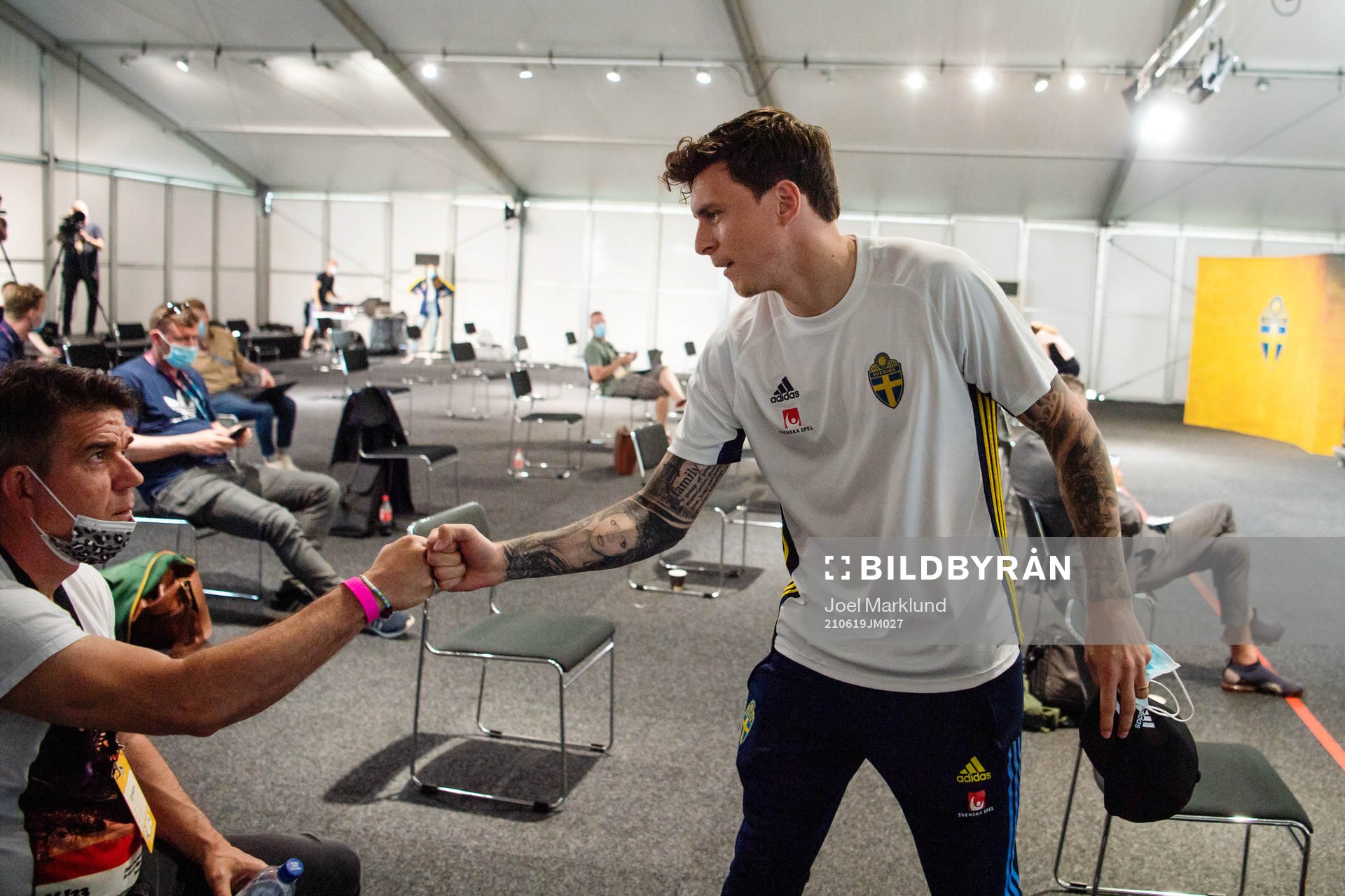 Journalist Patrick Ekwall and Victor Nilsson Lindelöf  of