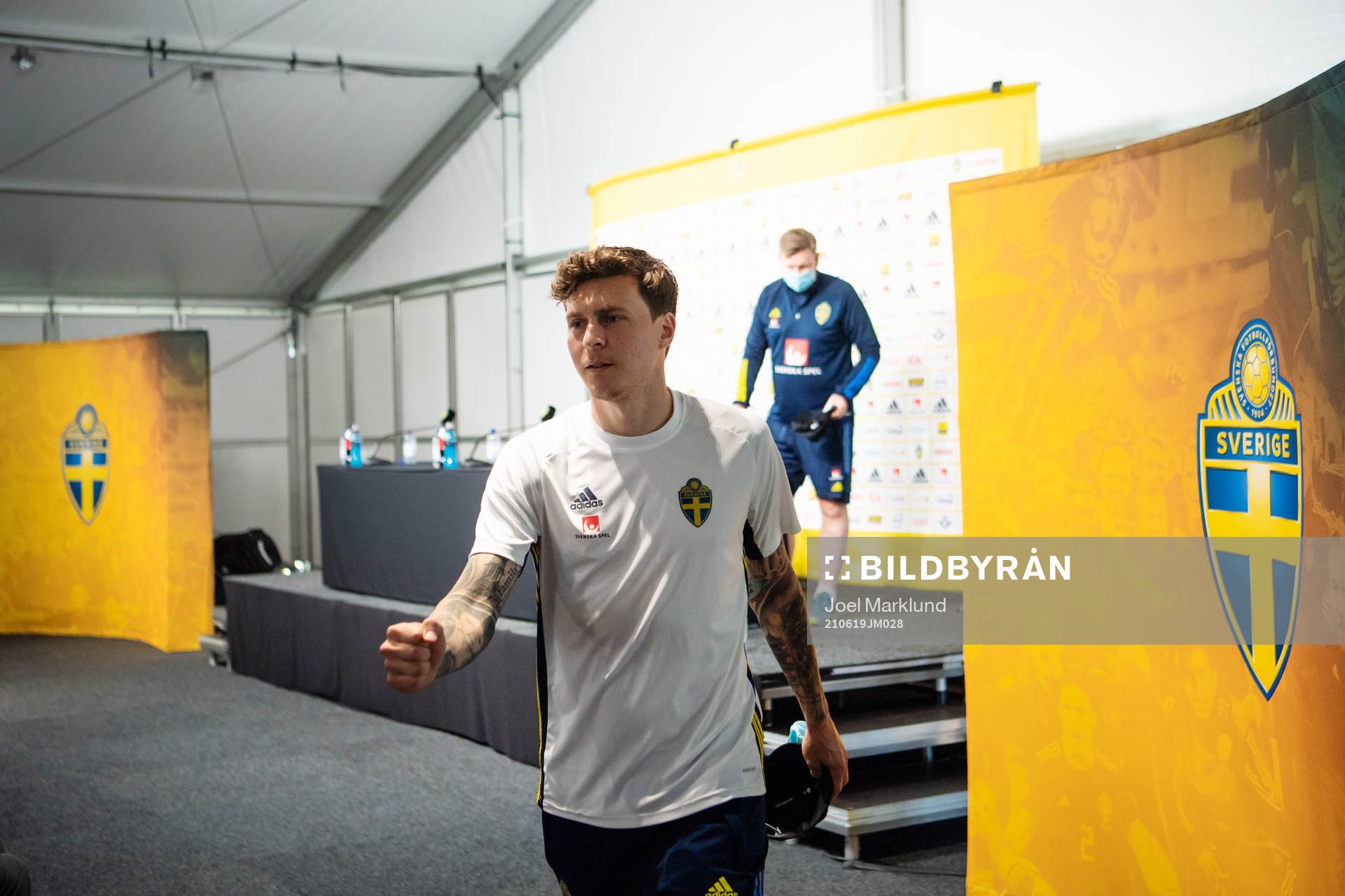 Victor Nilsson Lindelöf of the Swedish national football