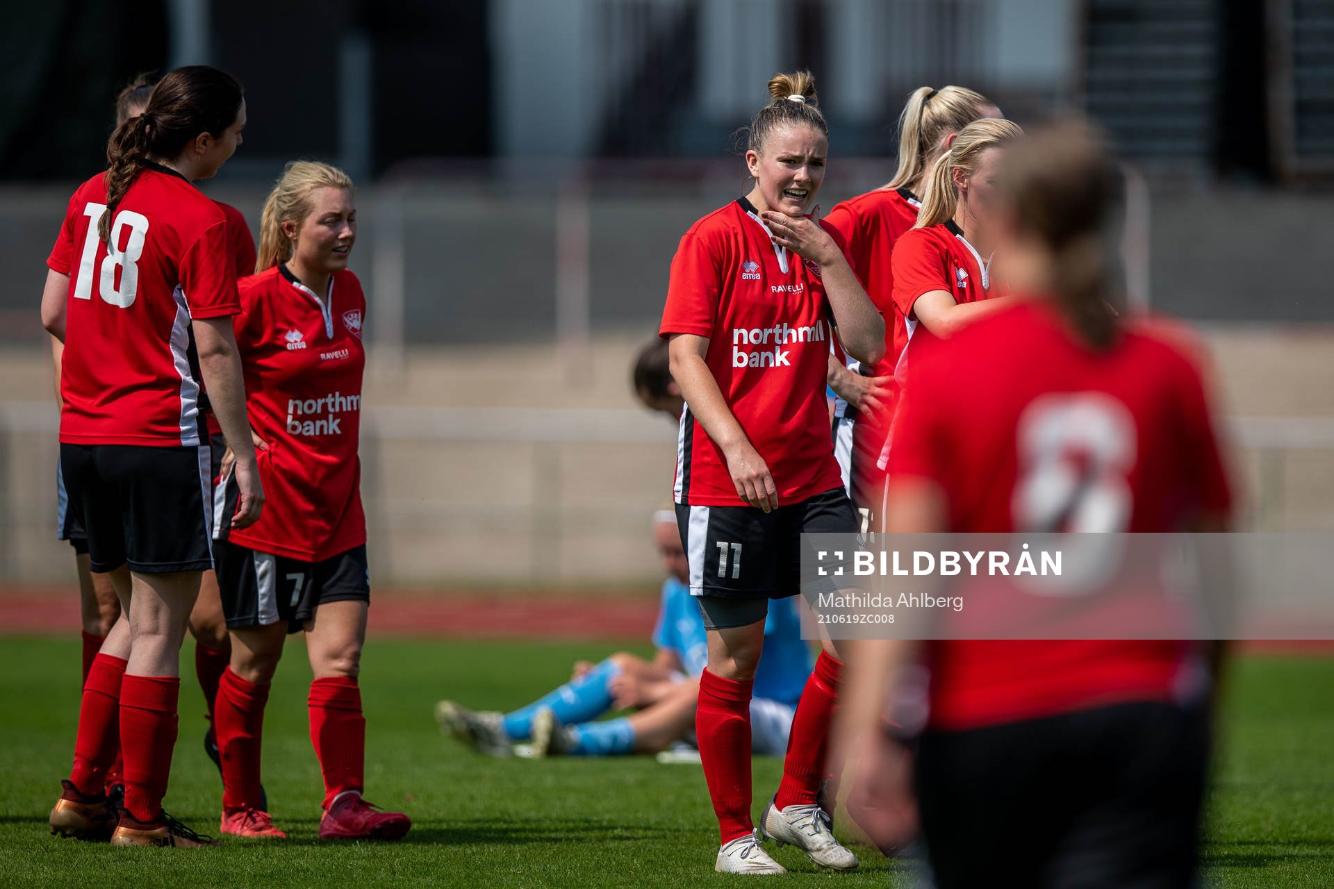 Lindeborgs Agnes Elfvingsson deppar