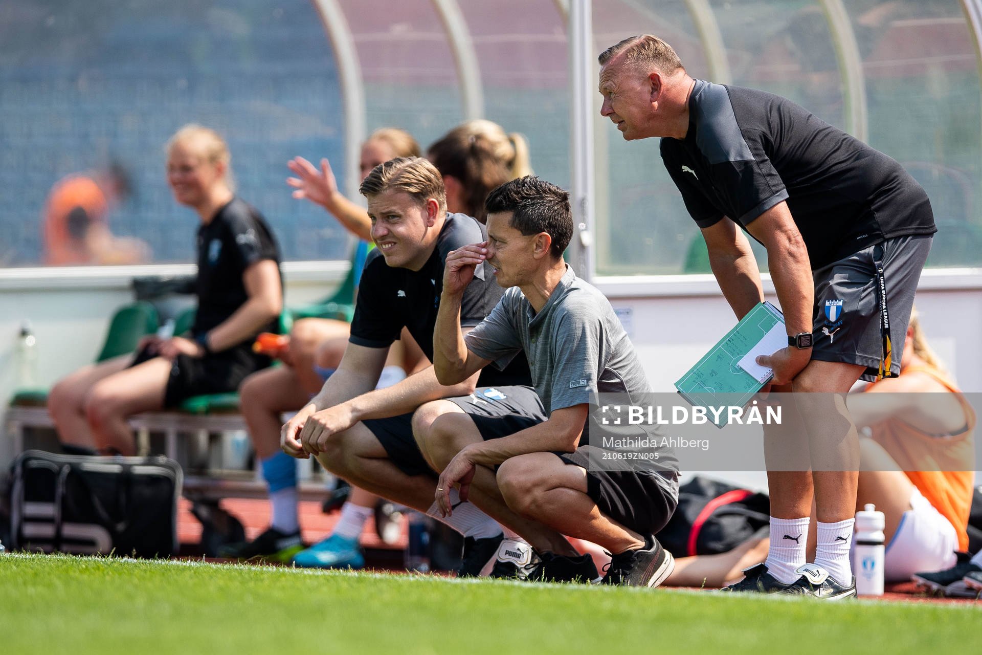 Malmö FFs fystränare Lukas Sinkunas, tränare Fredrik