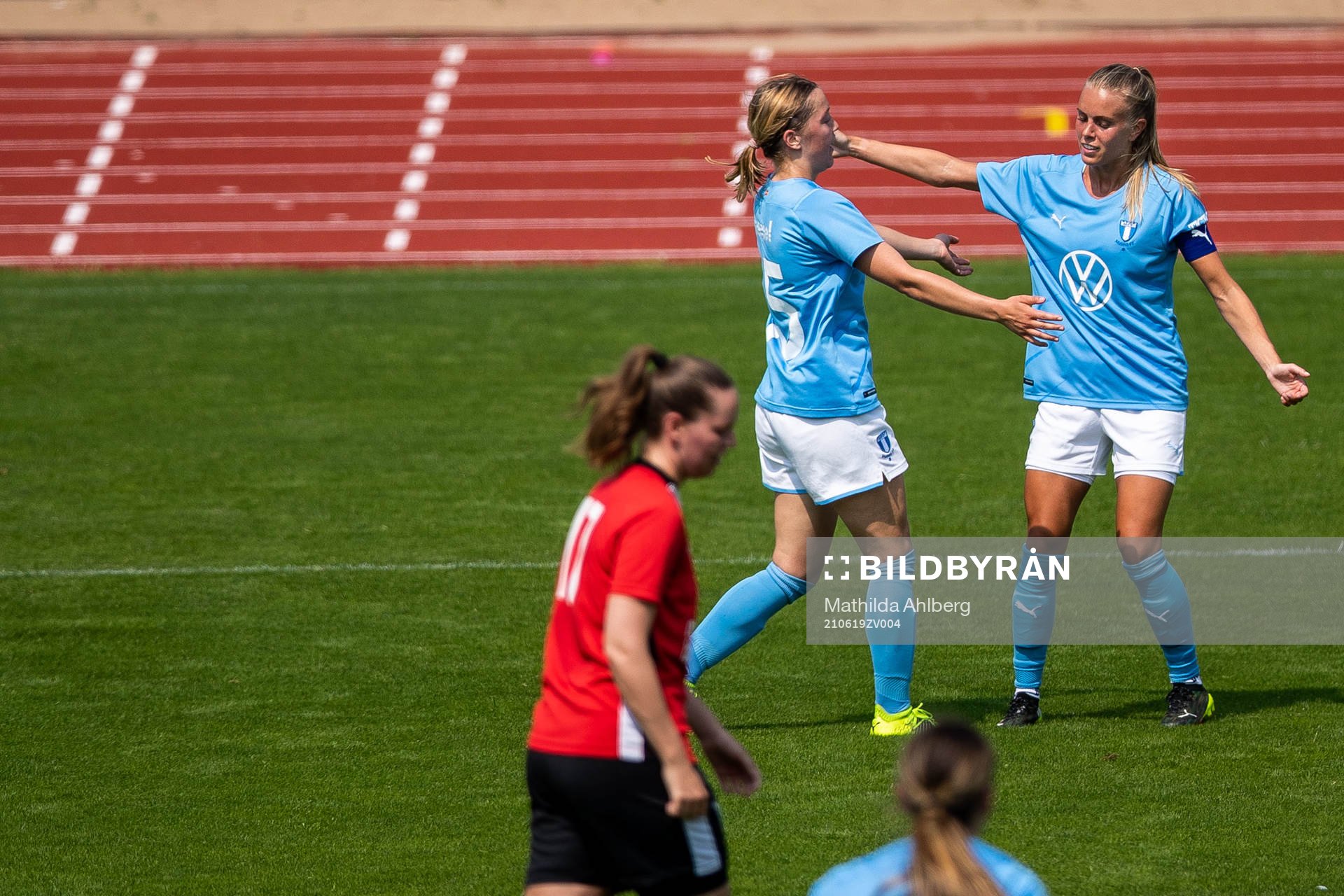 Malmö FFs Elvira Ramel jublar