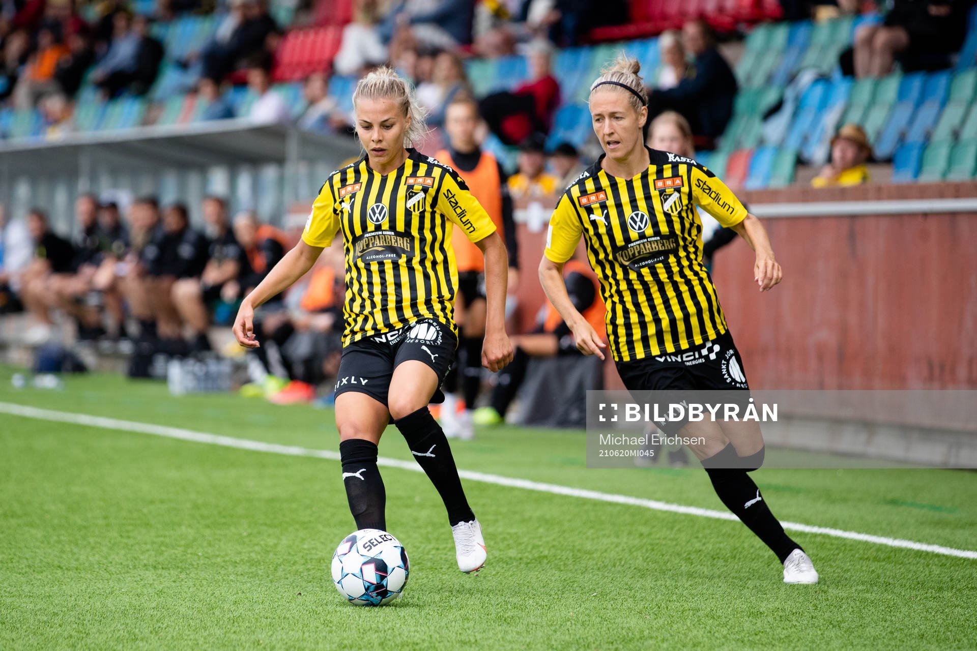 Häckens Lotta Ökvist och Emma Kullberg