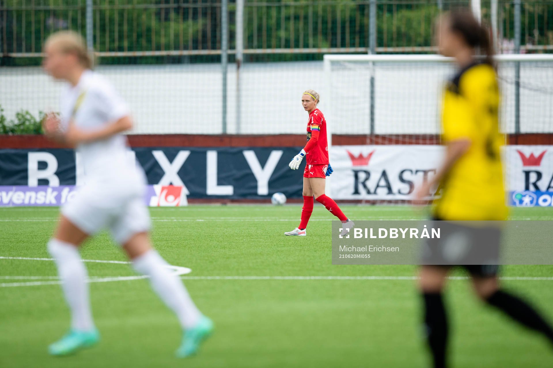 Häckens målvakt Jennifer Falk