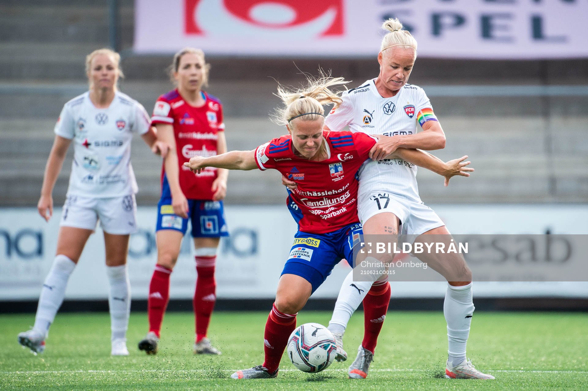 Vittsjös Nellie Persson och Rosengårds Caroline Seger